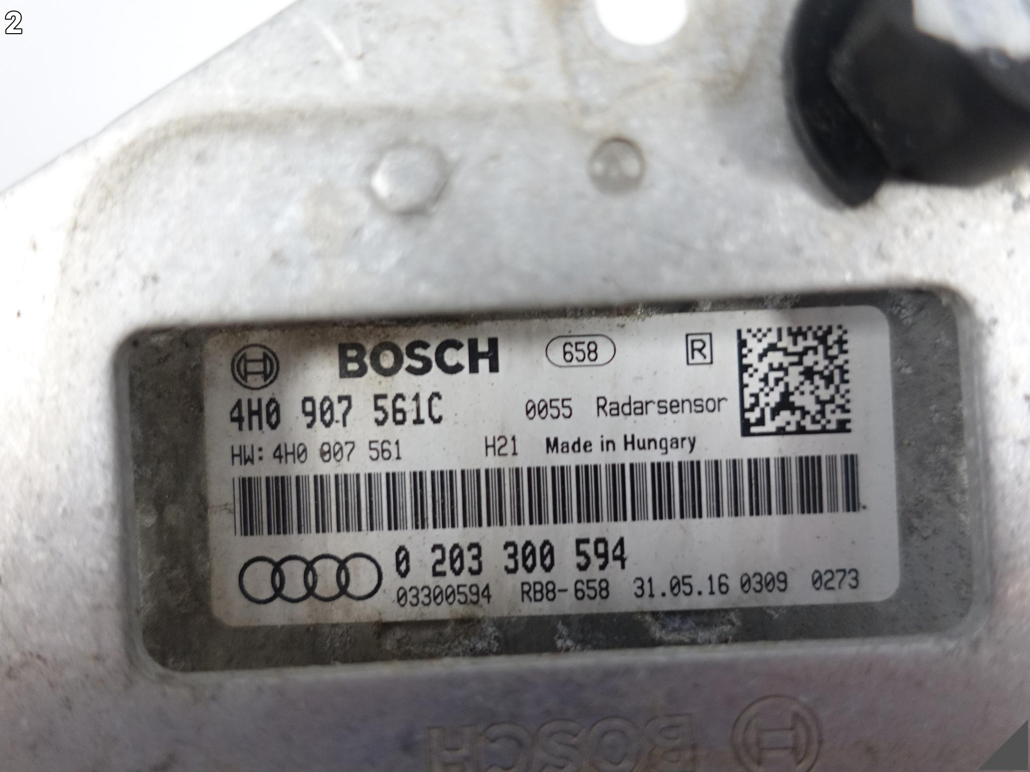 AUDI S8 PLUS A8 4H0 D4 LIFT 13-17 CZUJNIK DISTRONIC RADAR SENSOR ACC PRAWY AUDI S8 PLUS A8 4H0 D4 LIFT 13-17 CZUJNIK DISTRONIC RADAR SENSOR ACC PRAWY - obrazek 3