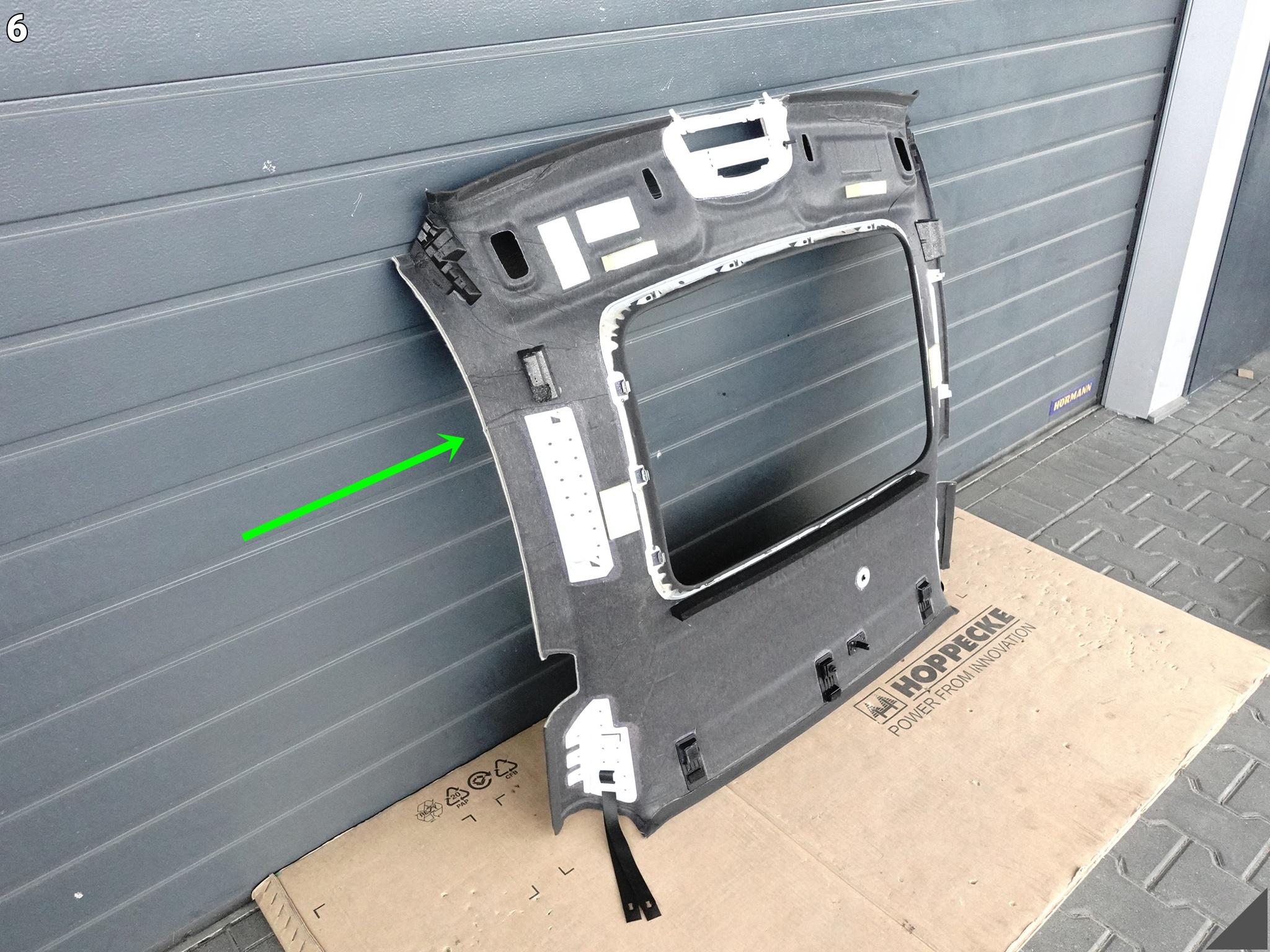 PORSCHE 911 992 20- PODSUFITKA TAPICERKA Z OTWOREM NA SZYBERDACH CZARNA PORSCHE 911 992 20- PODSUFITKA TAPICERKA Z OTWOREM NA SZYBERDACH CZARNA - obrazek 7