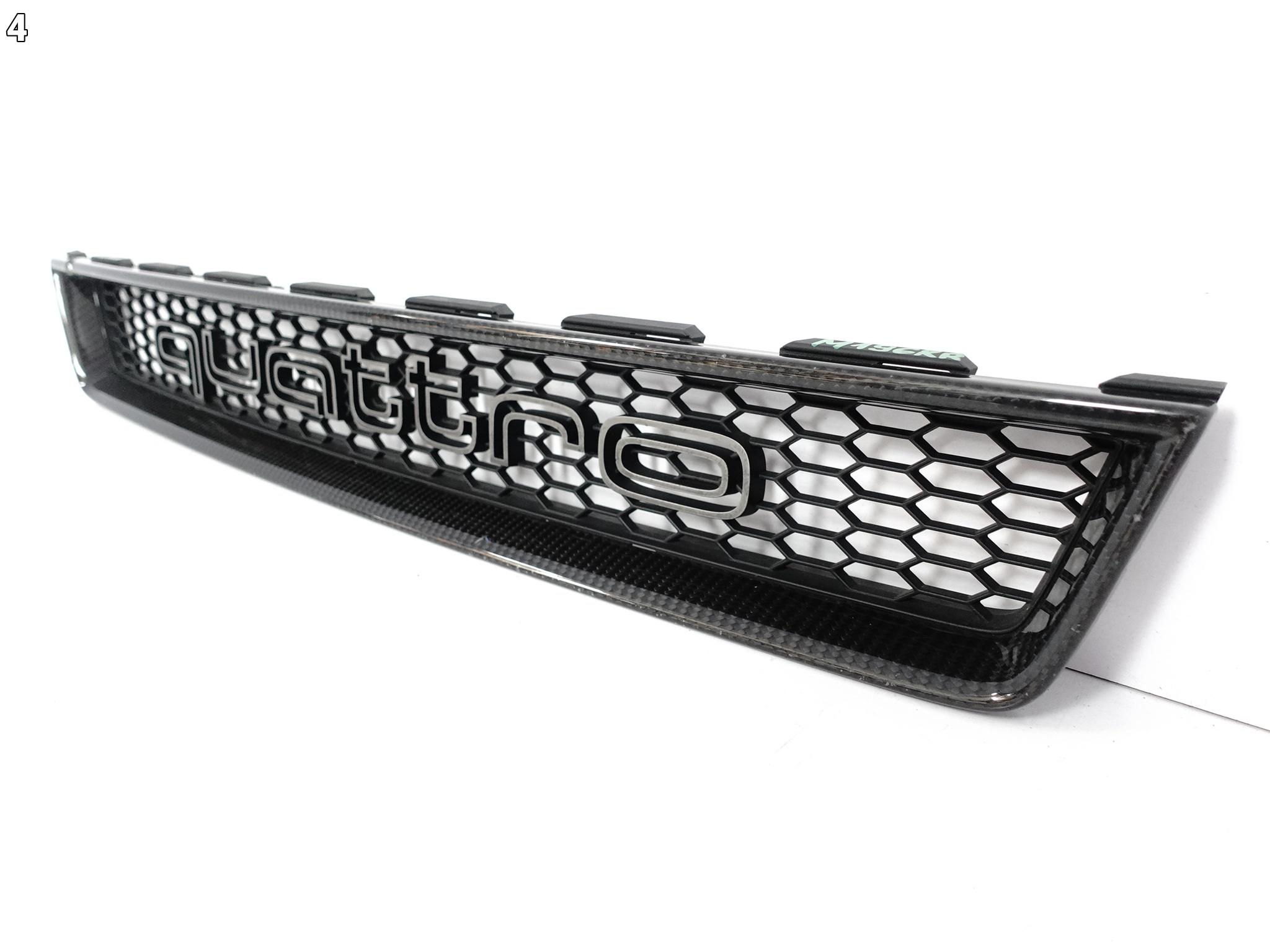 AUDI RS6 4G0 C7 LIFT 14-18 CARBON KRATKA RAMKA ATRAPA GRILL W ZDERZAK PRZÓD AUDI RS6 4G0 C7 LIFT 14-18 CARBON KRATKA RAMKA ATRAPA GRILL W ZDERZAK PRZÓD - obrazek 5