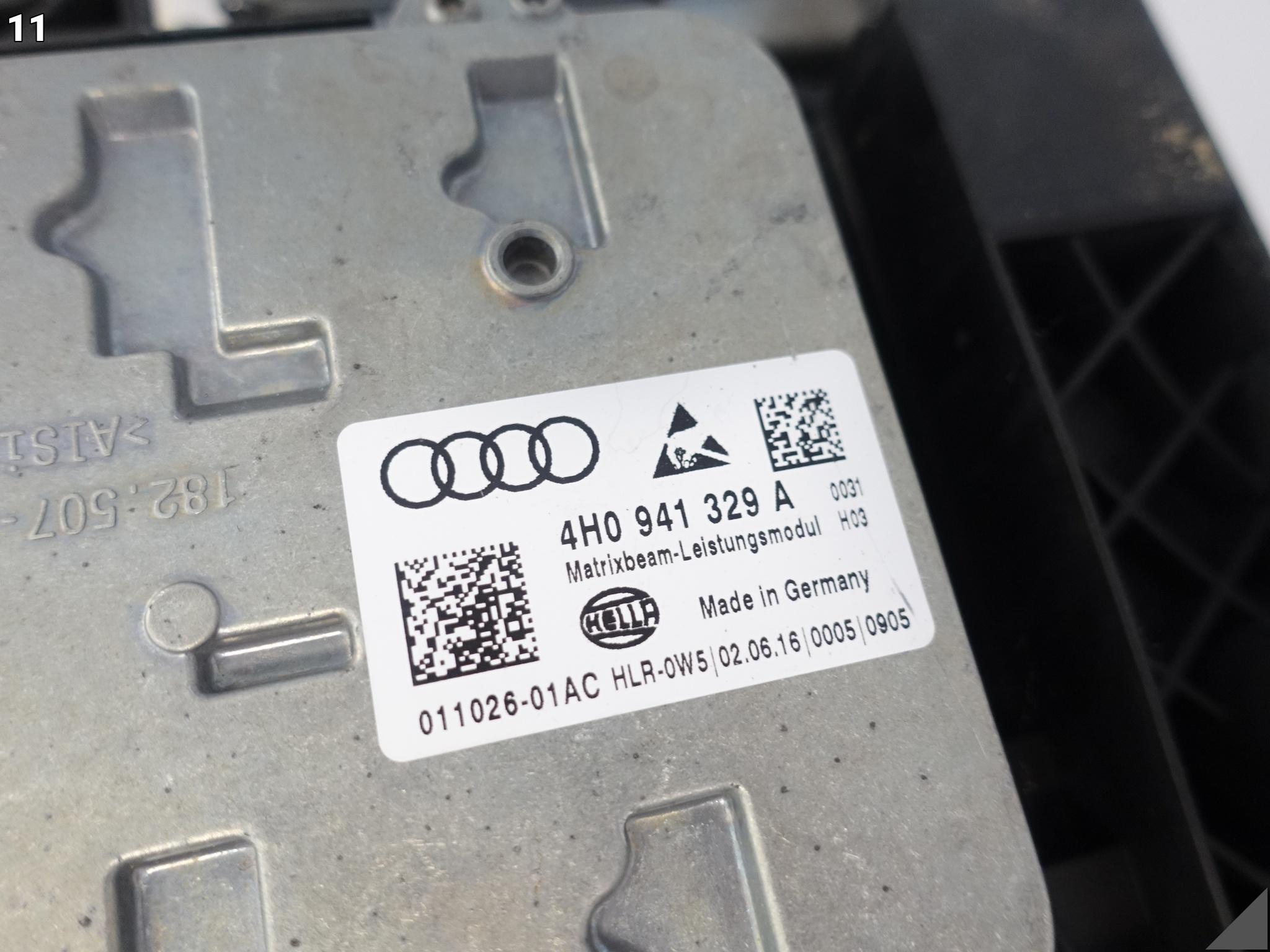 AUDI S8 A8 4H0 D4 LIFT 13-17 MATRIX FULL LED LAMPA PRAWA PRZÓD EU KOMPLETNA AUDI S8 A8 4H0 D4 LIFT 13-17 MATRIX FULL LED LAMPA PRAWA PRZÓD EU KOMPLETNA - obrazek 12