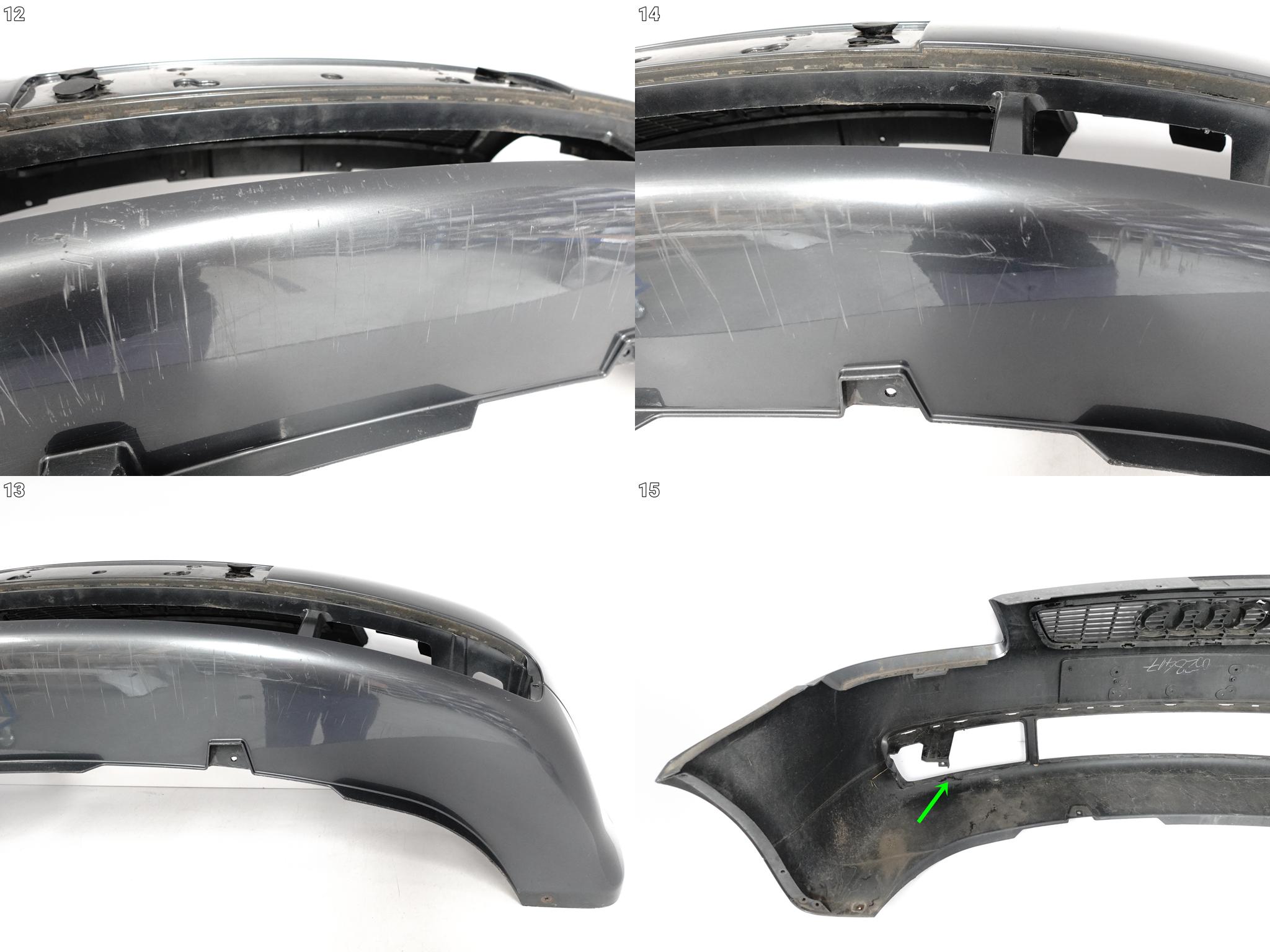 AUDI S3 I 8L0 8L9 98-03 LIFT ZDERZAK GRILL ATRAPA PRZÓD (SPRYSK) AUDI S3 I 8L0 8L9 98-03 LIFT ZDERZAK GRILL ATRAPA PRZÓD (SPRYSK) - obrazek 13