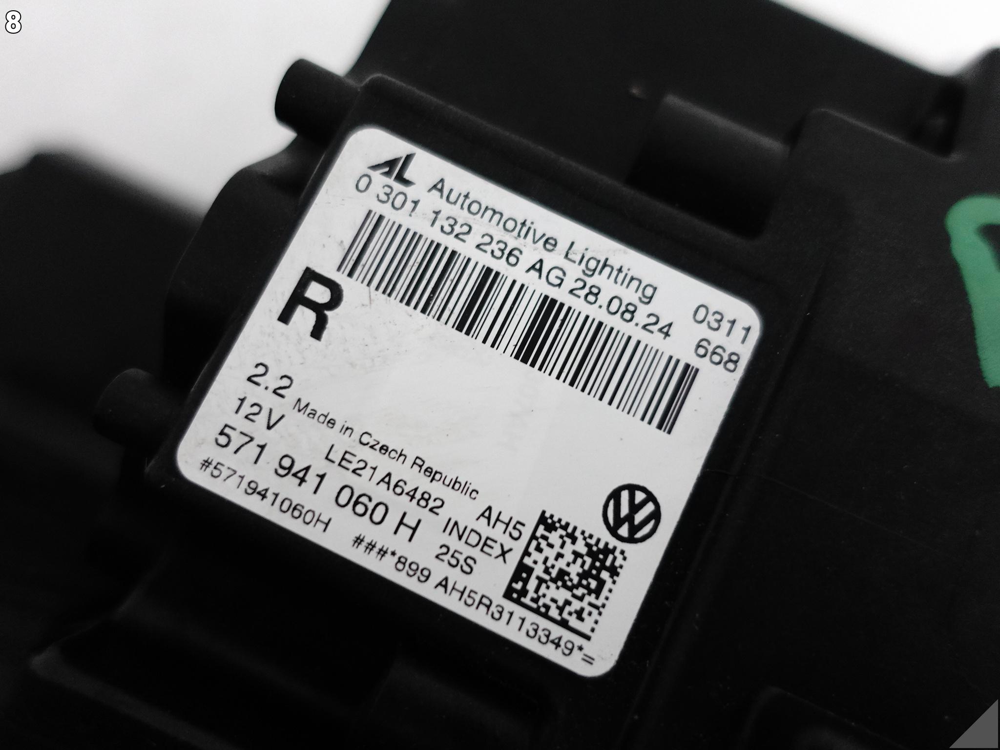 VW TIGUAN III 571 (3 GENERACJA) 24- LAMPA IQ.LIGHT FULL LED PRAWA PRZÓD EU VW TIGUAN III 571 (3 GENERACJA) 24- LAMPA IQ.LIGHT FULL LED PRAWA PRZÓD EU - obrazek 9