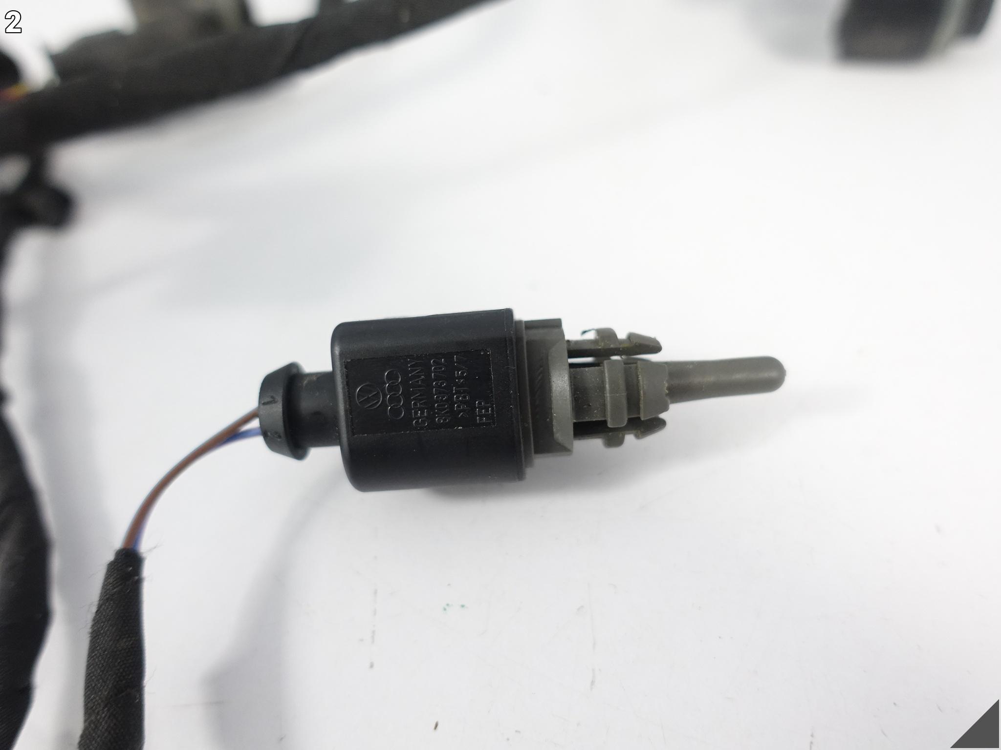 AUDI S8 PLUS A8 4H0 D4 LIFT 13-17 WIĄZKA INSTALACJA PDC PRZÓD DEMONTAŻ LY9T AUDI S8 PLUS A8 4H0 D4 LIFT 13-17 WIĄZKA INSTALACJA PDC PRZÓD DEMONTAŻ LY9T - obrazek 3