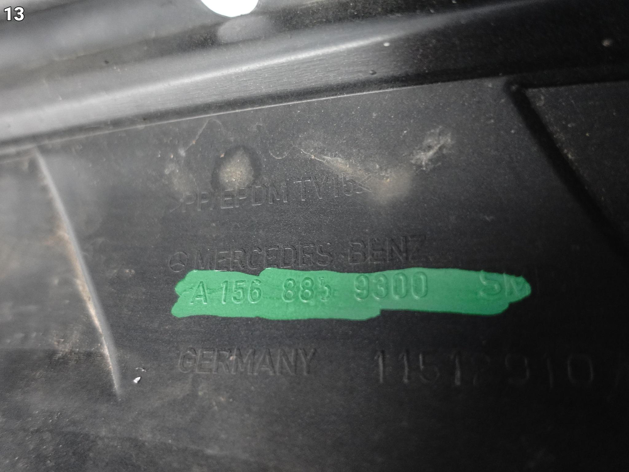 MERCEDES GLA X156 MOPF LIFT 45 GLA45 AMG 17-19 ZDERZAK PRZÓD *PDC* MERCEDES GLA X156 MOPF LIFT 45 GLA45 AMG 17-19 ZDERZAK PRZÓD *PDC* - obrazek 14