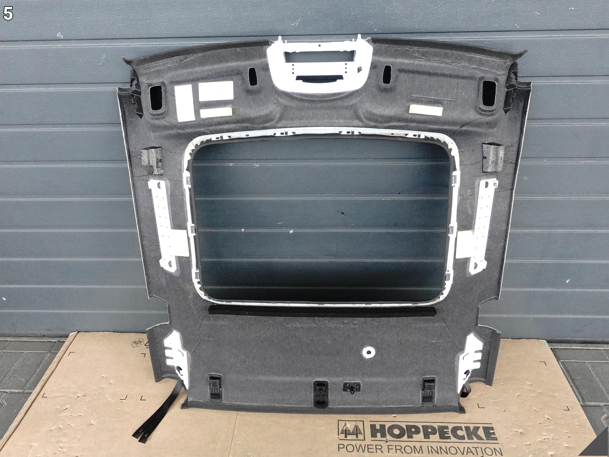 PORSCHE 911 992 20- PODSUFITKA TAPICERKA Z OTWOREM NA SZYBERDACH CZARNA PORSCHE 911 992 20- PODSUFITKA TAPICERKA Z OTWOREM NA SZYBERDACH CZARNA - obrazek 6