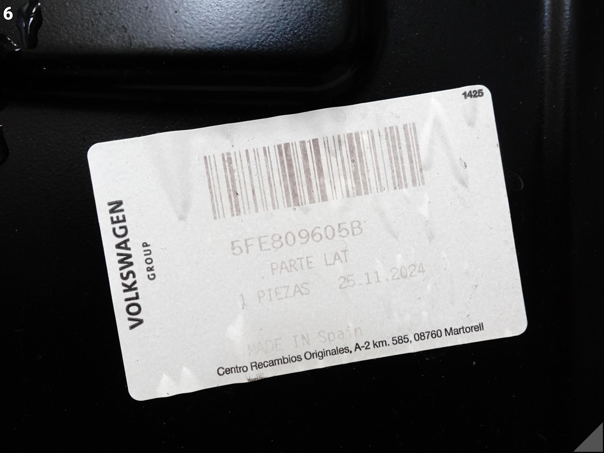 SEAT LEON 4 IV 5FA 5FE 20- SŁUPEK A + B DACH POSZYCIE RAMA LEWA BOK PRZÓD SEAT LEON 4 IV 5FA 5FE 20- SŁUPEK A + B DACH POSZYCIE RAMA LEWA BOK PRZÓD - obrazek 7