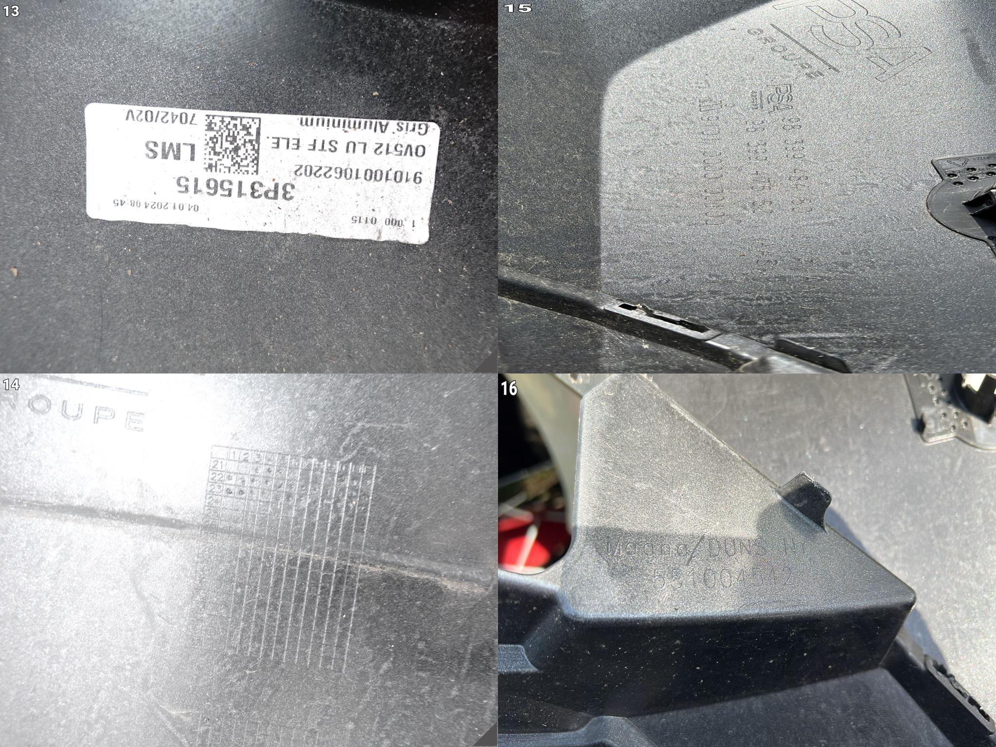 OPEL ASTRA L VI (6 GENERACJA) 21- ZDERZAK BUMPER PRZÓD (PDC) NIEKLEJONY OPEL ASTRA L VI (6 GENERACJA) 21- ZDERZAK BUMPER PRZÓD (PDC) NIEKLEJONY - obrazek 14