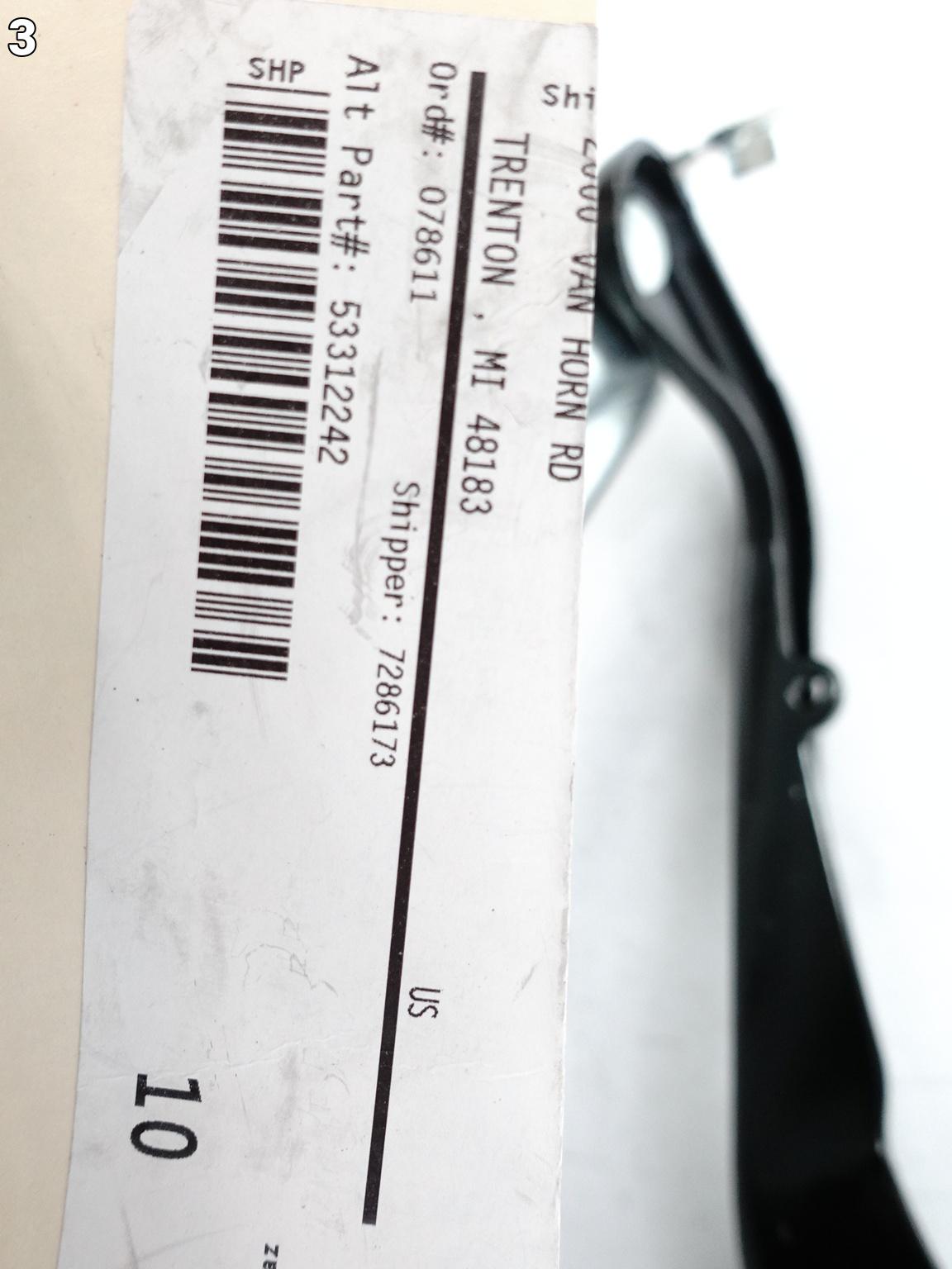 DODGE RAM 1500 09-24 ZAWIAS MASKI POKRYWY SILNIKA PRAWY PRZÓD NOWY ORG DODGE RAM 1500 09-24 ZAWIAS MASKI POKRYWY SILNIKA PRAWY PRZÓD NOWY ORG - obrazek 4
