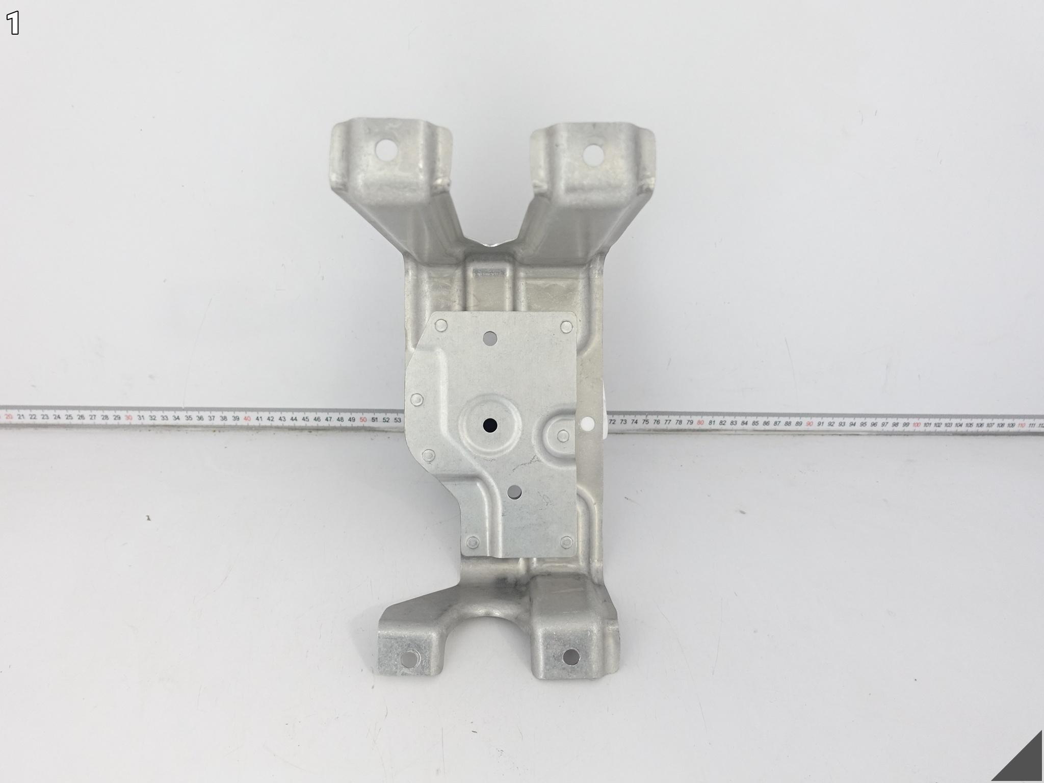 AUDI S8 A8 4H0 D4 LIFT 09-17 UCHWYT MOCOWANIE AKUMULATORA KOŁA ZAPASOWEGO AUDI S8 A8 4H0 D4 LIFT 09-17 UCHWYT MOCOWANIE AKUMULATORA KOŁA ZAPASOWEGO - obrazek 2