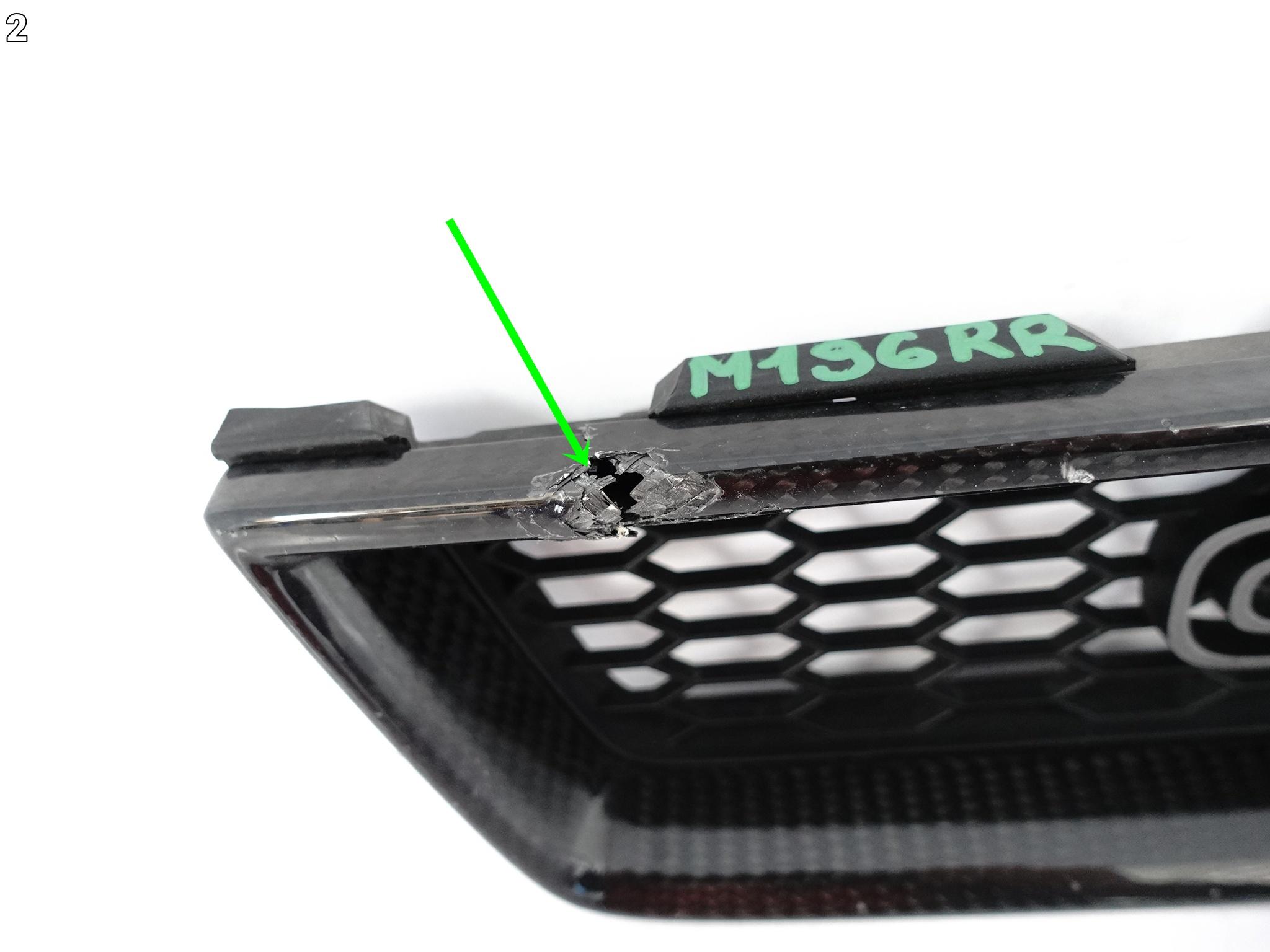 AUDI RS6 4G0 C7 LIFT 14-18 CARBON KRATKA RAMKA ATRAPA GRILL W ZDERZAK PRZÓD AUDI RS6 4G0 C7 LIFT 14-18 CARBON KRATKA RAMKA ATRAPA GRILL W ZDERZAK PRZÓD - obrazek 3