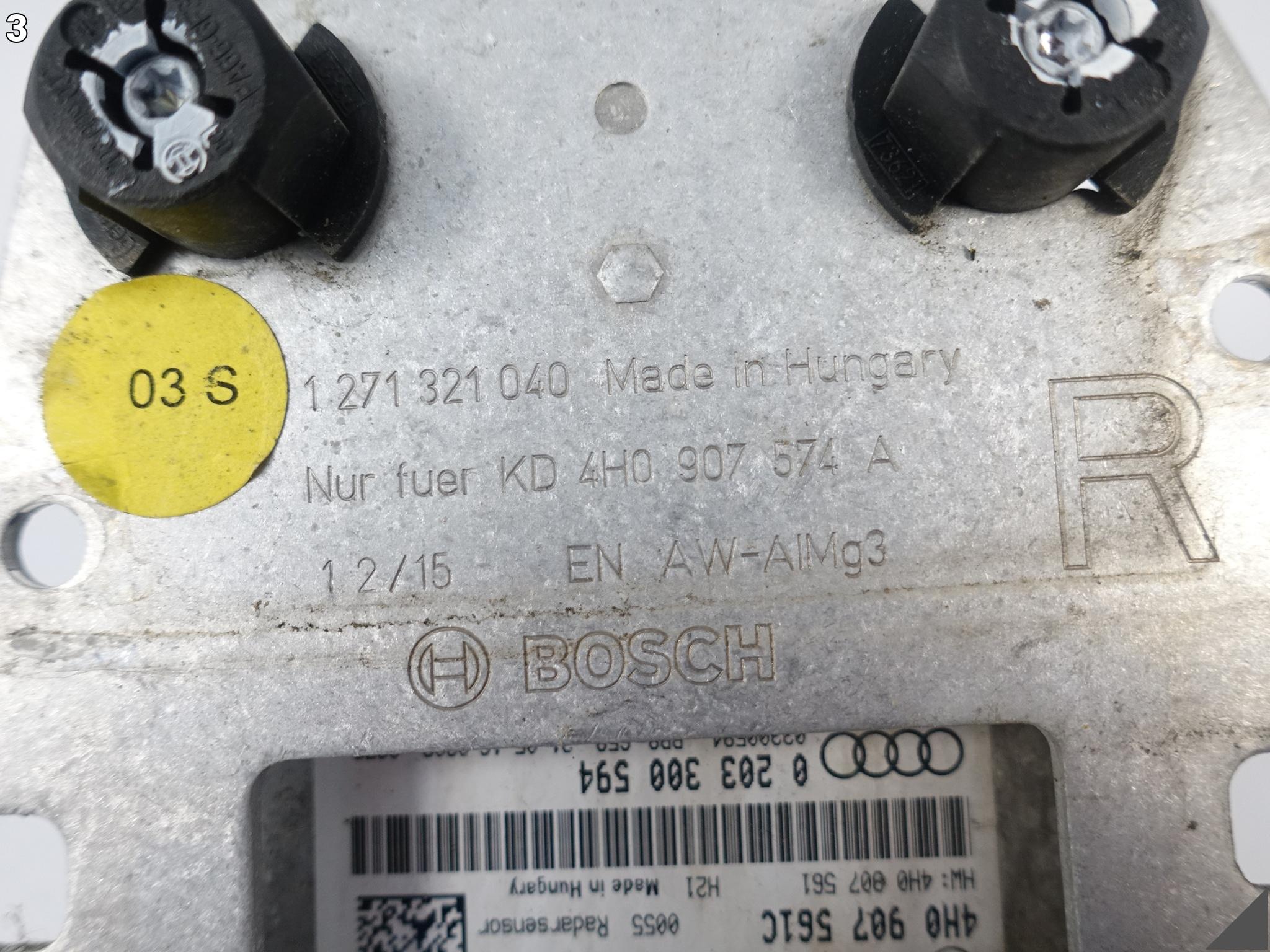 AUDI S8 PLUS A8 4H0 D4 LIFT 13-17 CZUJNIK DISTRONIC RADAR SENSOR ACC PRAWY AUDI S8 PLUS A8 4H0 D4 LIFT 13-17 CZUJNIK DISTRONIC RADAR SENSOR ACC PRAWY - obrazek 4