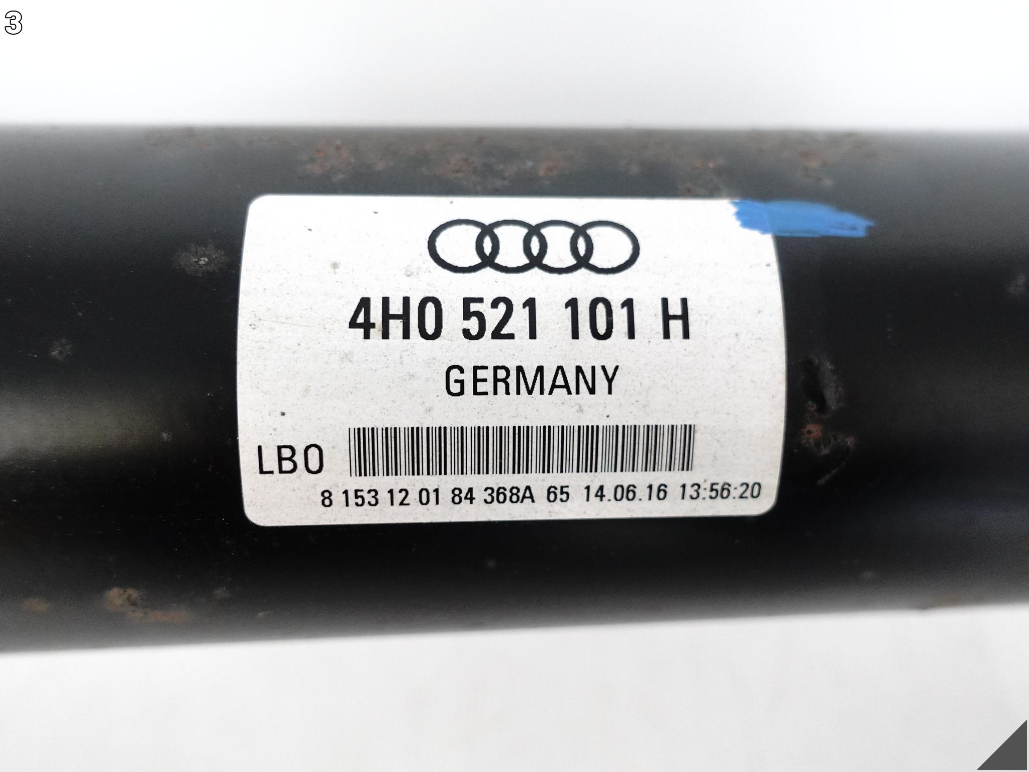 AUDI S8 PLUS A8 4H0 D4 LIFT 09-17 WAŁ NAPĘDOWY 4.0TFSI DEMONTAŻ 92 KM AUDI S8 PLUS A8 4H0 D4 LIFT 09-17 WAŁ NAPĘDOWY 4.0TFSI DEMONTAŻ 92 KM - obrazek 4