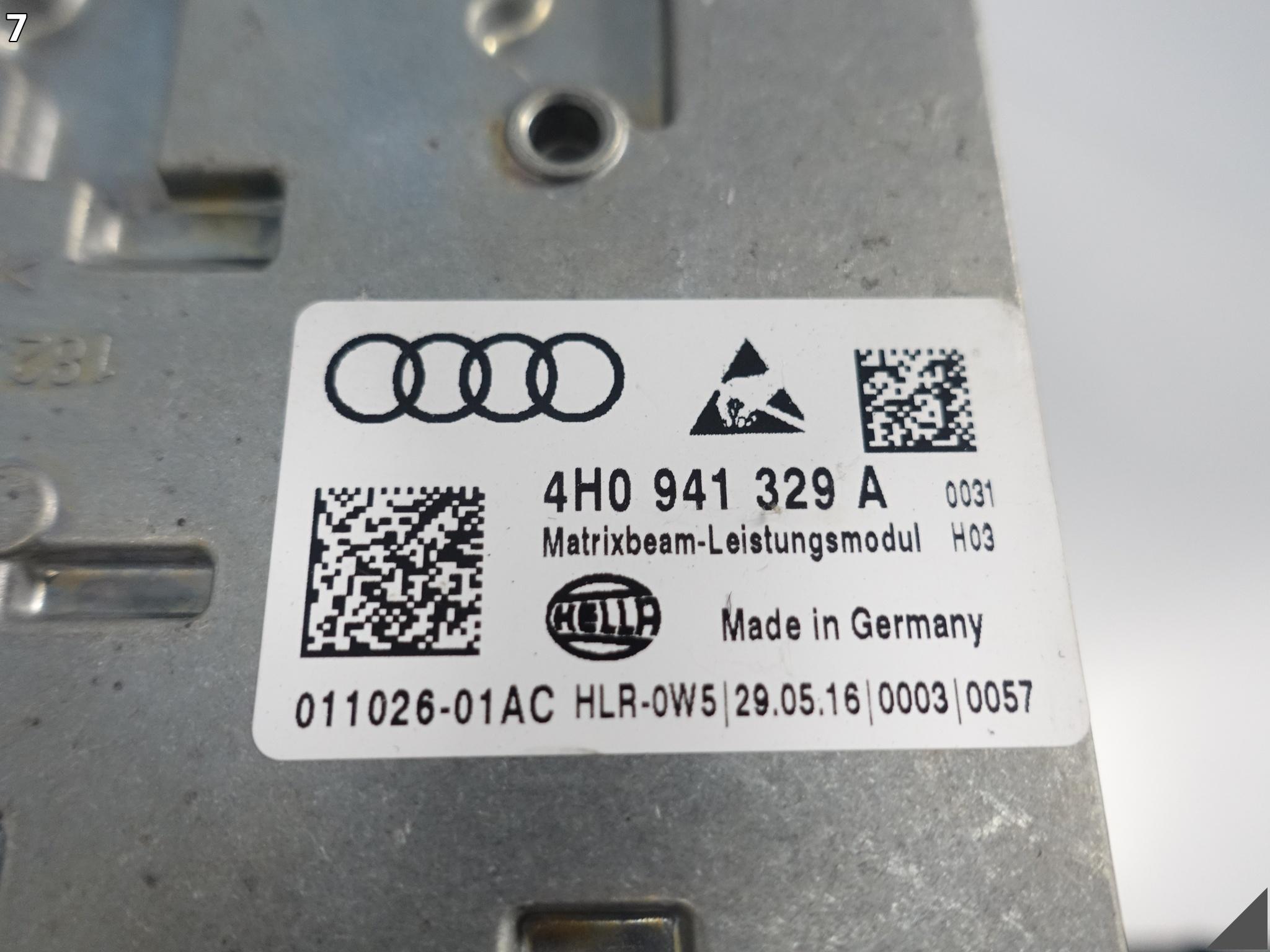 AUDI S8 A8 4H0 D4 LIFT 13-17 MATRIX FULL LED LAMPA LEWA PRZÓD EU KOMPLETNA AUDI S8 A8 4H0 D4 LIFT 13-17 MATRIX FULL LED LAMPA LEWA PRZÓD EU KOMPLETNA - obrazek 8