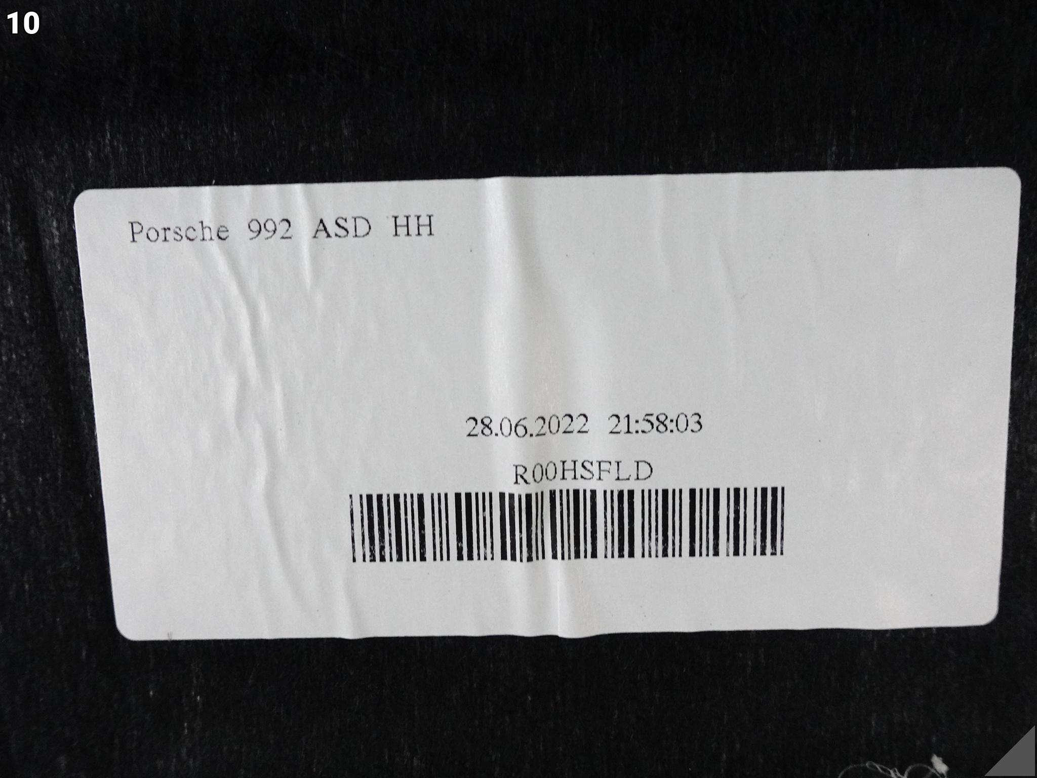 PORSCHE 911 992 20- PODSUFITKA TAPICERKA Z OTWOREM NA SZYBERDACH CZARNA PORSCHE 911 992 20- PODSUFITKA TAPICERKA Z OTWOREM NA SZYBERDACH CZARNA - obrazek 11