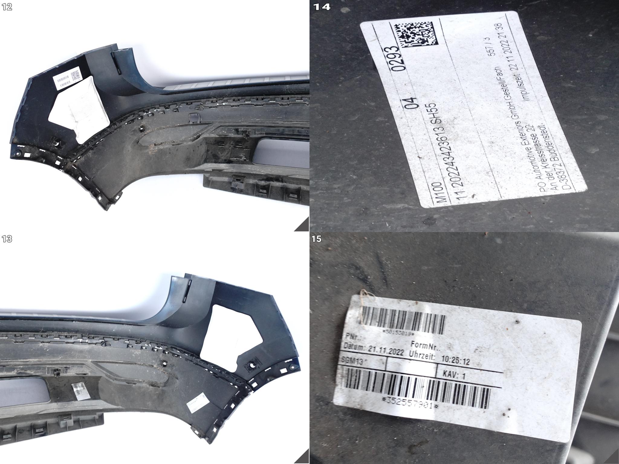 VW TIGUAN II 5NA LIFT 20-24 ZDERZAK + SPOILER DYFUZOR + LISTWA CHROM TYŁ VW TIGUAN II 5NA LIFT 20-24 ZDERZAK + SPOILER DYFUZOR + LISTWA CHROM TYŁ - obrazek 13