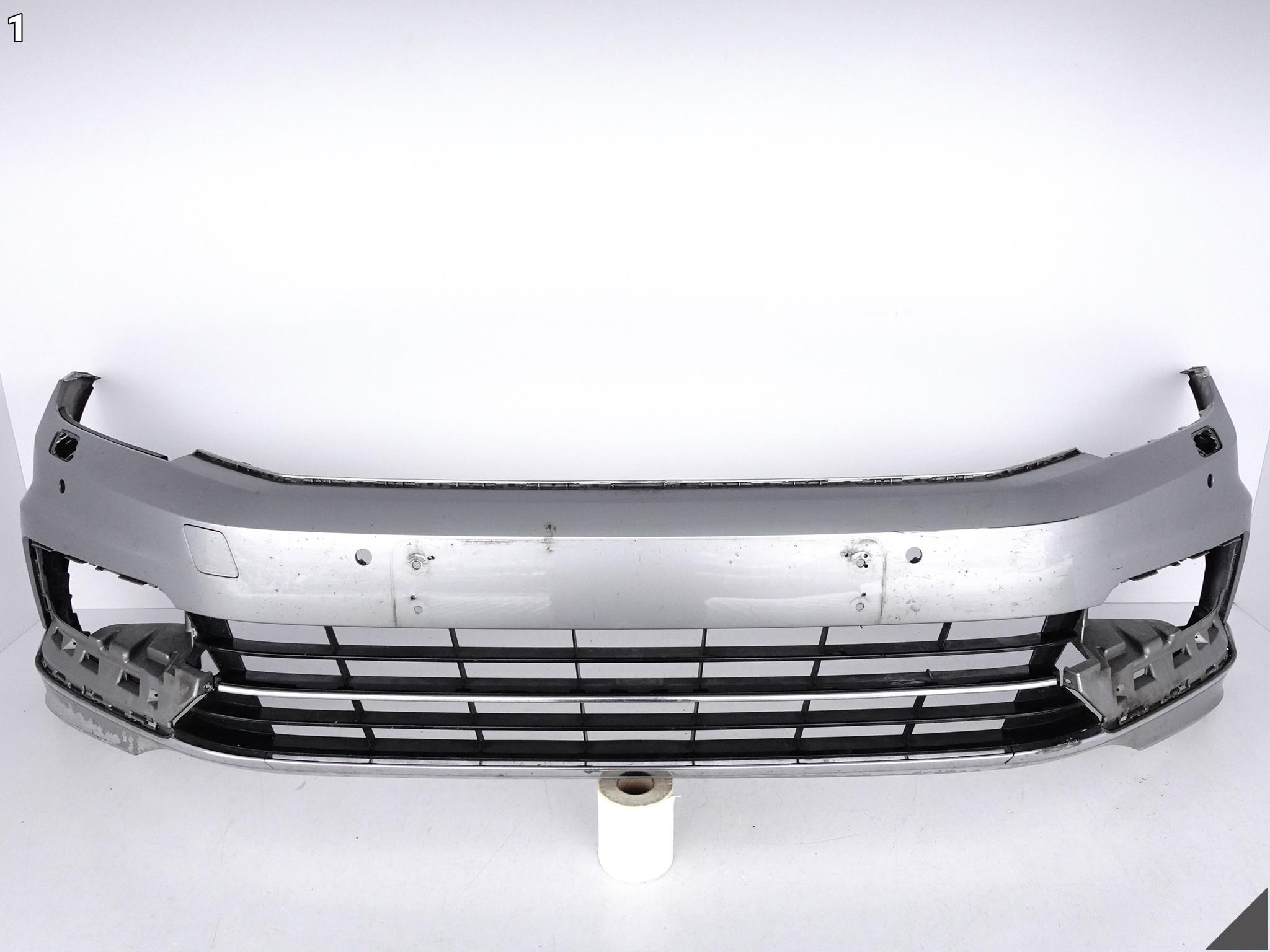 VW PASSAT B8 3G0 R-LINE 14-19 ZDERZAK + CHROM LISTWA + ŚLIZG + KRATKA PRZÓD VW PASSAT B8 3G0 R-LINE 14-19 ZDERZAK + CHROM LISTWA + ŚLIZG + KRATKA PRZÓD - obrazek 2