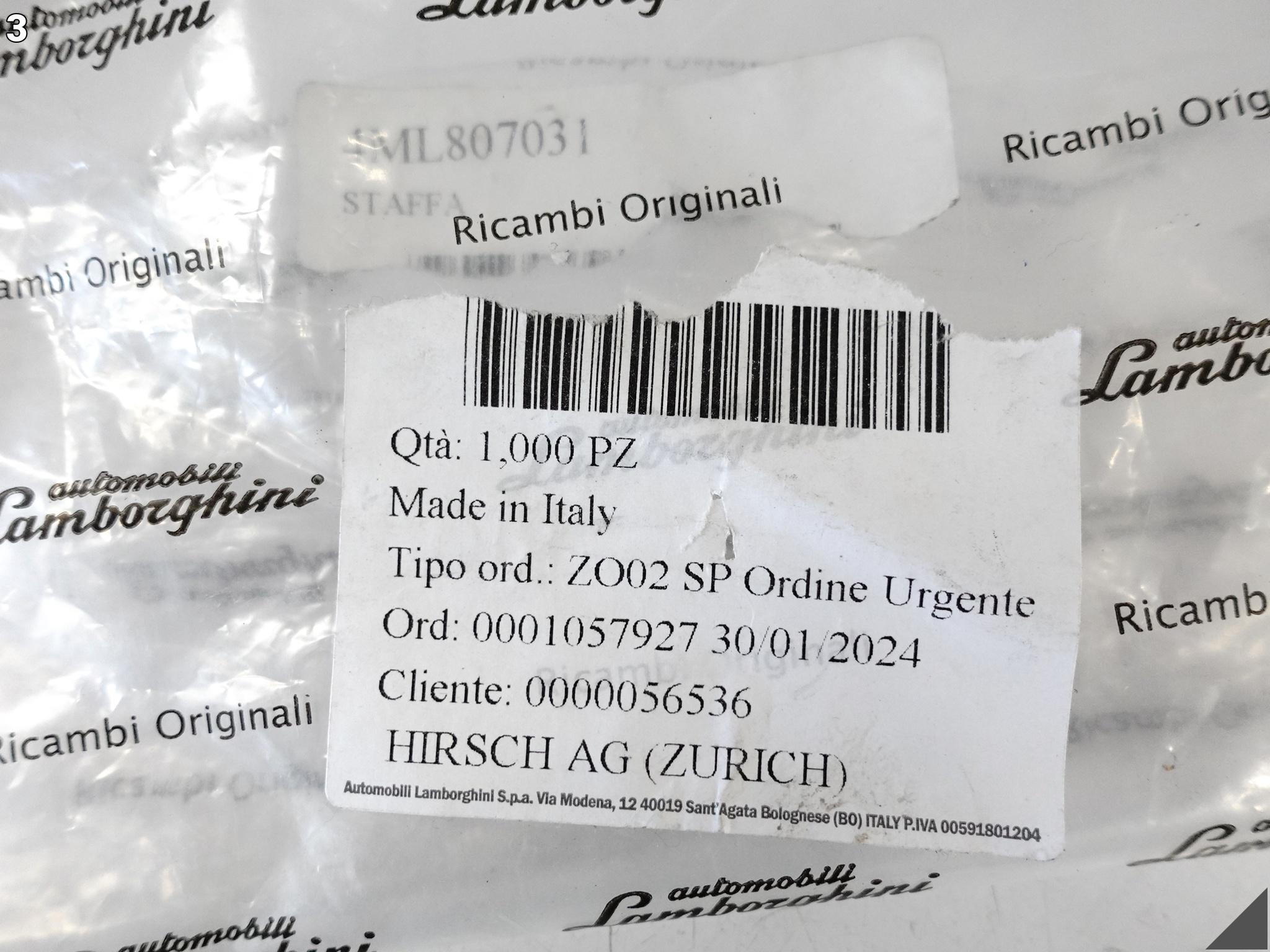 LAMBORGHINI URUS 4ML 18- KOSZYK MOCOWANIE CZUJNIKA PDC ZDERZAK LEWY PRZÓD LAMBORGHINI URUS 4ML 18- KOSZYK MOCOWANIE CZUJNIKA PDC ZDERZAK LEWY PRZÓD - obrazek 4