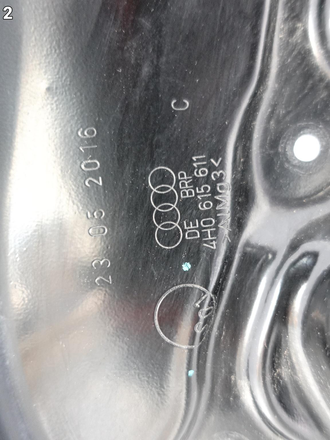 AUDI S8 PLUS A8 4H0 D4 13-17 OSŁONA TARCZY HAMULCOWEJ LEWA TYŁ CERAMIKA AUDI S8 PLUS A8 4H0 D4 13-17 OSŁONA TARCZY HAMULCOWEJ LEWA TYŁ CERAMIKA - obrazek 3