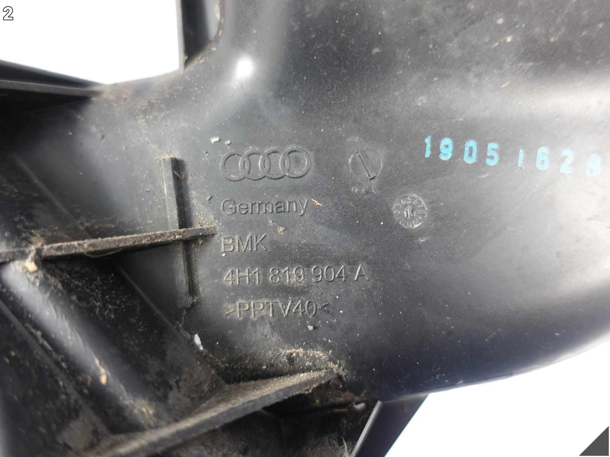 AUDI S8 A8 4H0 4H1 D4 LIFT 09-17 OBUDOWA KANAŁ WLOT POWIETRZA PODSZYBIE AUDI S8 A8 4H0 4H1 D4 LIFT 09-17 OBUDOWA KANAŁ WLOT POWIETRZA PODSZYBIE - obrazek 3
