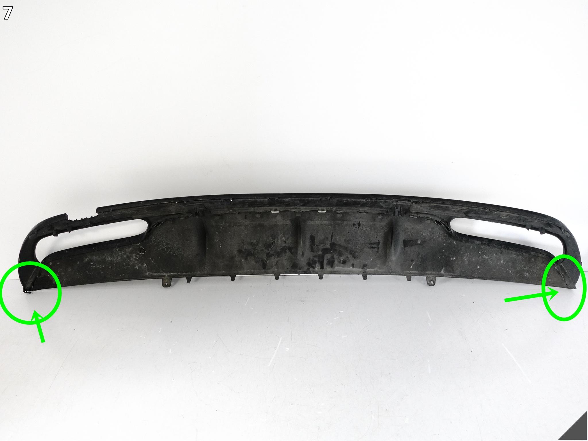 MERCEDES C-KLASA C63 C63S W205 AMG 14-18 DYFUZOR SPOILER ZDERZAK TYŁ MERCEDES C-KLASA C63 C63S W205 AMG 14-18 DYFUZOR SPOILER ZDERZAK TYŁ - obrazek 8