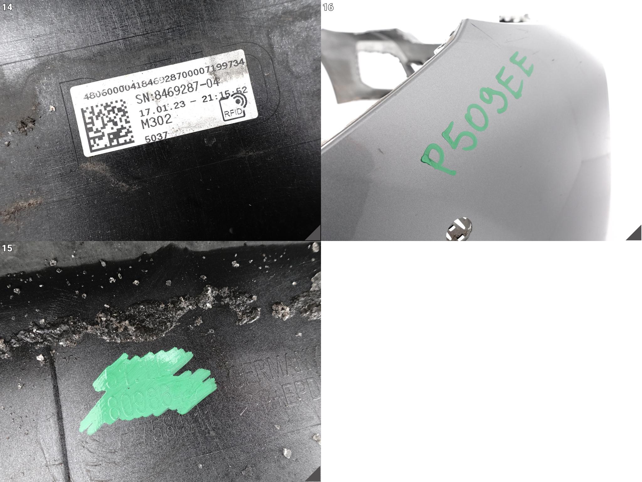 BMW 5 G30 G31 M-PAKIET MSP LCI / LIFT 20-24 ZDERZAK BUMPER PRZÓD (PDC) BMW 5 G30 G31 M-PAKIET MSP LCI / LIFT 20-24 ZDERZAK BUMPER PRZÓD (PDC) - obrazek 15