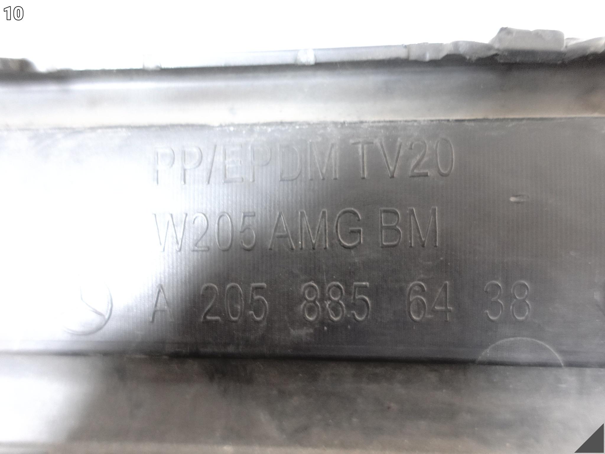 MERCEDES C-KLASA C63 C63S W205 AMG 14-18 DYFUZOR SPOILER ZDERZAK TYŁ MERCEDES C-KLASA C63 C63S W205 AMG 14-18 DYFUZOR SPOILER ZDERZAK TYŁ - obrazek 11