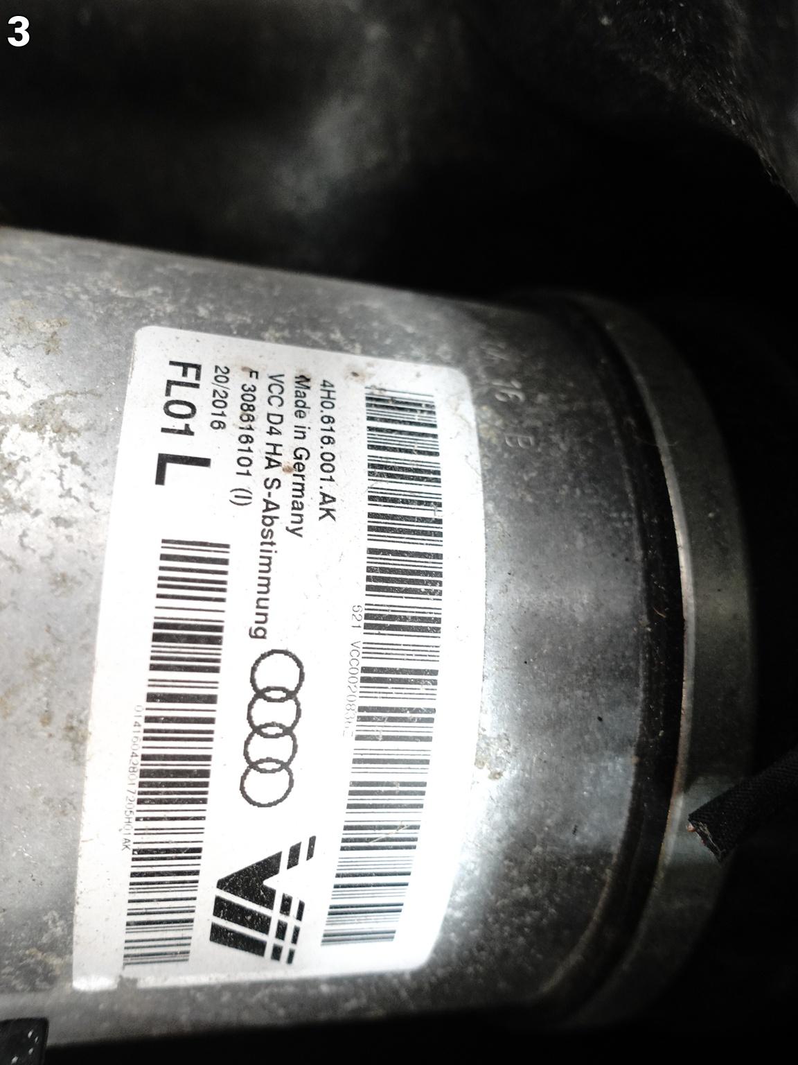 AUDI S8 PLUS A8 4H0 D4 LIFT 13-17 ZAWIESZENIE AMORTYZATOR LEWY TYŁ 92 KM AUDI S8 PLUS A8 4H0 D4 LIFT 13-17 ZAWIESZENIE AMORTYZATOR LEWY TYŁ 92 KM - obrazek 4
