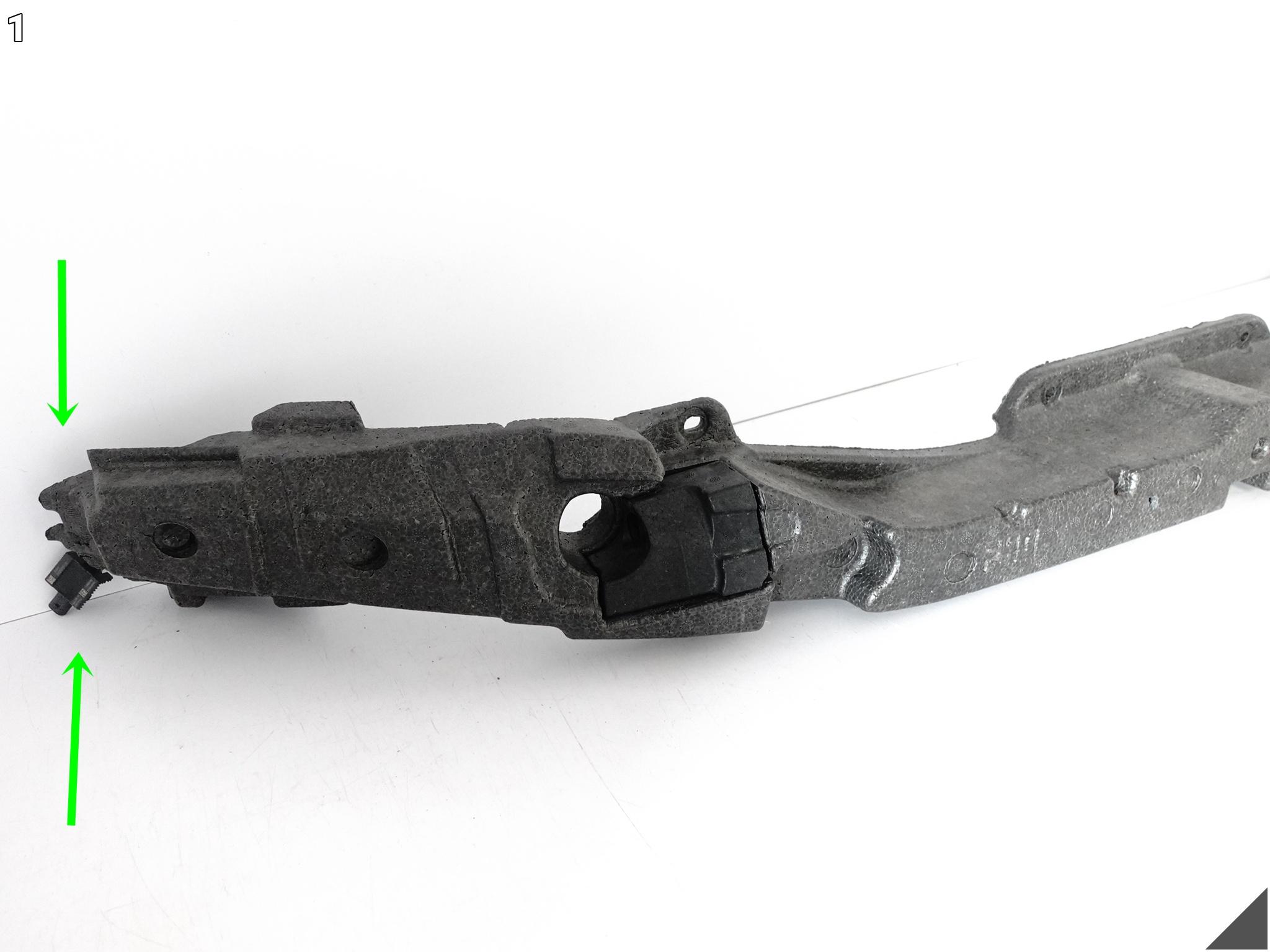 BMW 1 F40 19-24 ABSORBER PIANKA W ZDERZAK PRZÓD + CZUJNIK OCHRONY PIESZYCH BMW 1 F40 19-24 ABSORBER PIANKA W ZDERZAK PRZÓD + CZUJNIK OCHRONY PIESZYCH - obrazek 2