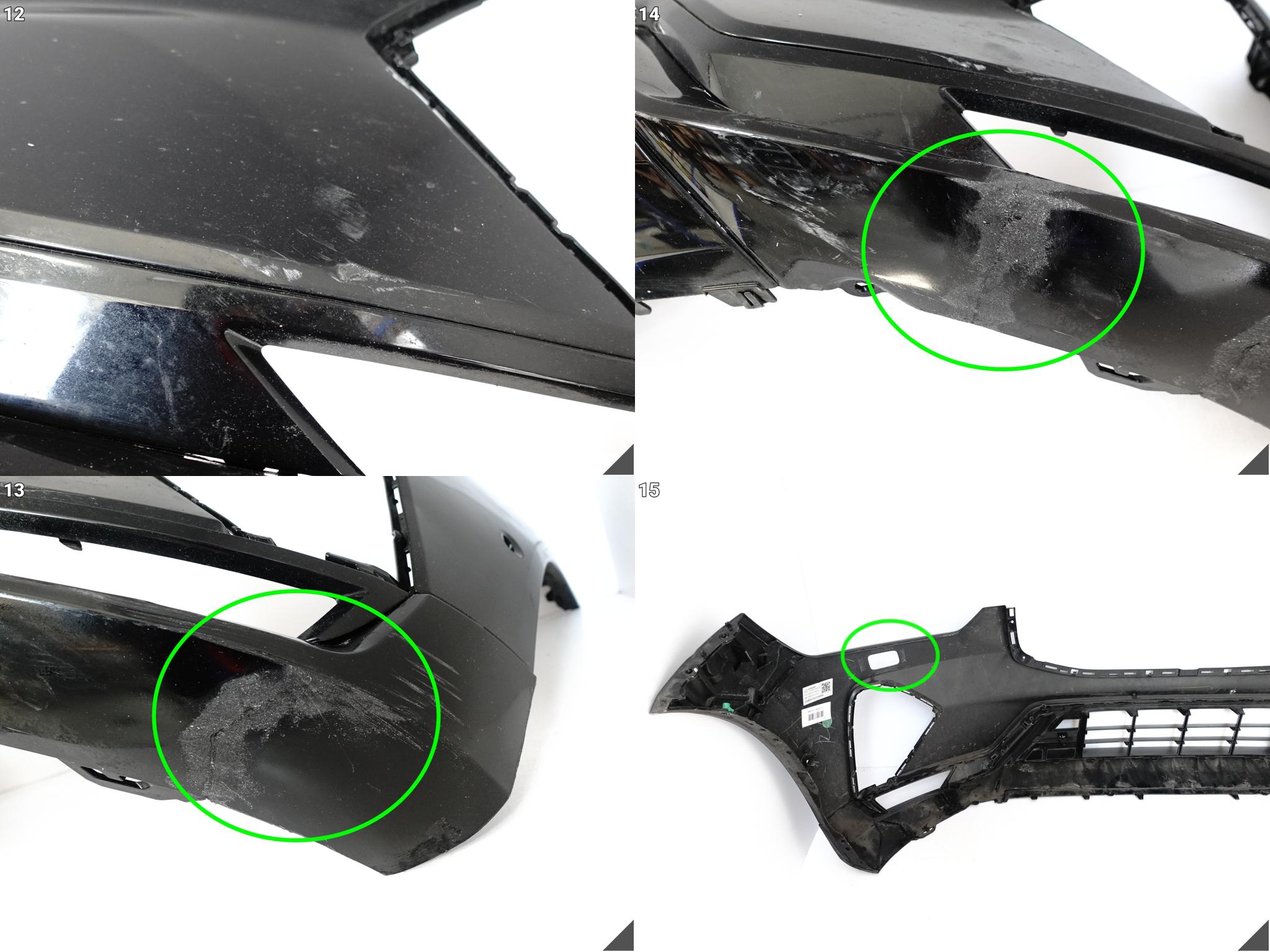 VOLVO XC60 II (2 GENERACJA) R-DESIGN LIFT 21- ZDERZAK BUMPER + KRATKA PRZÓD VOLVO XC60 II (2 GENERACJA) R-DESIGN LIFT 21- ZDERZAK BUMPER + KRATKA PRZÓD - obrazek 13