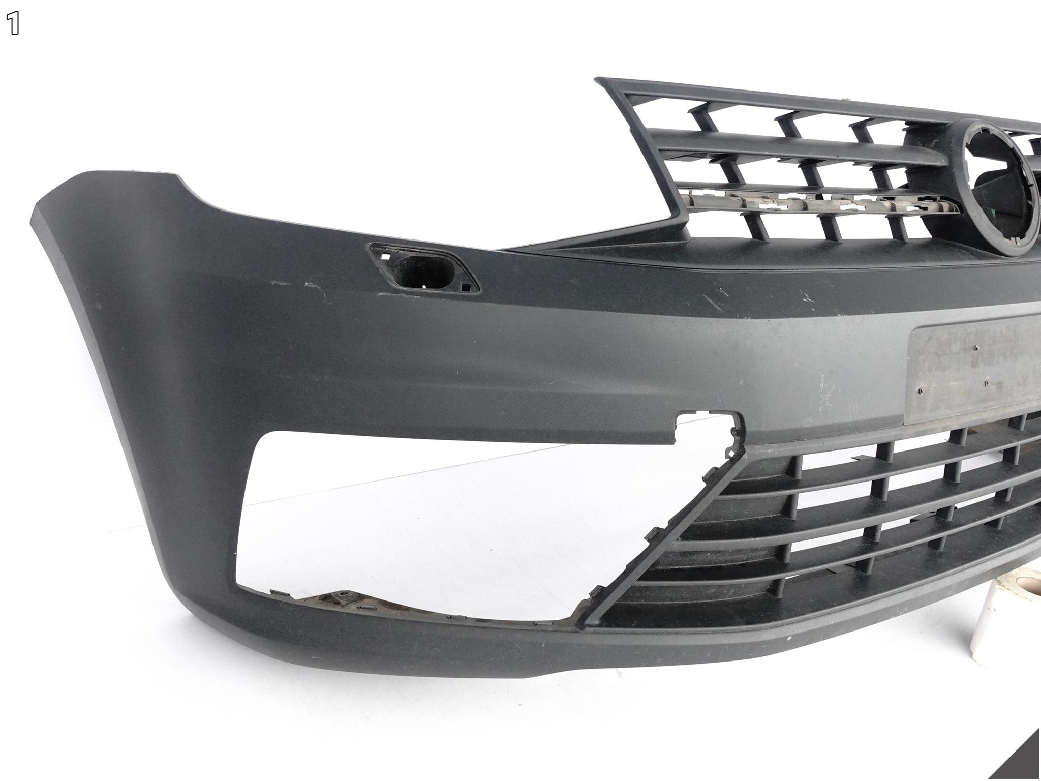 VW CADDY 2K5 III (2 LIFT) 15-20 ZDERZAK BUMPER PRZÓD (SPRYSKI) VW CADDY 2K5 III (2 LIFT) 15-20 ZDERZAK BUMPER PRZÓD (SPRYSKI) - obrazek 2