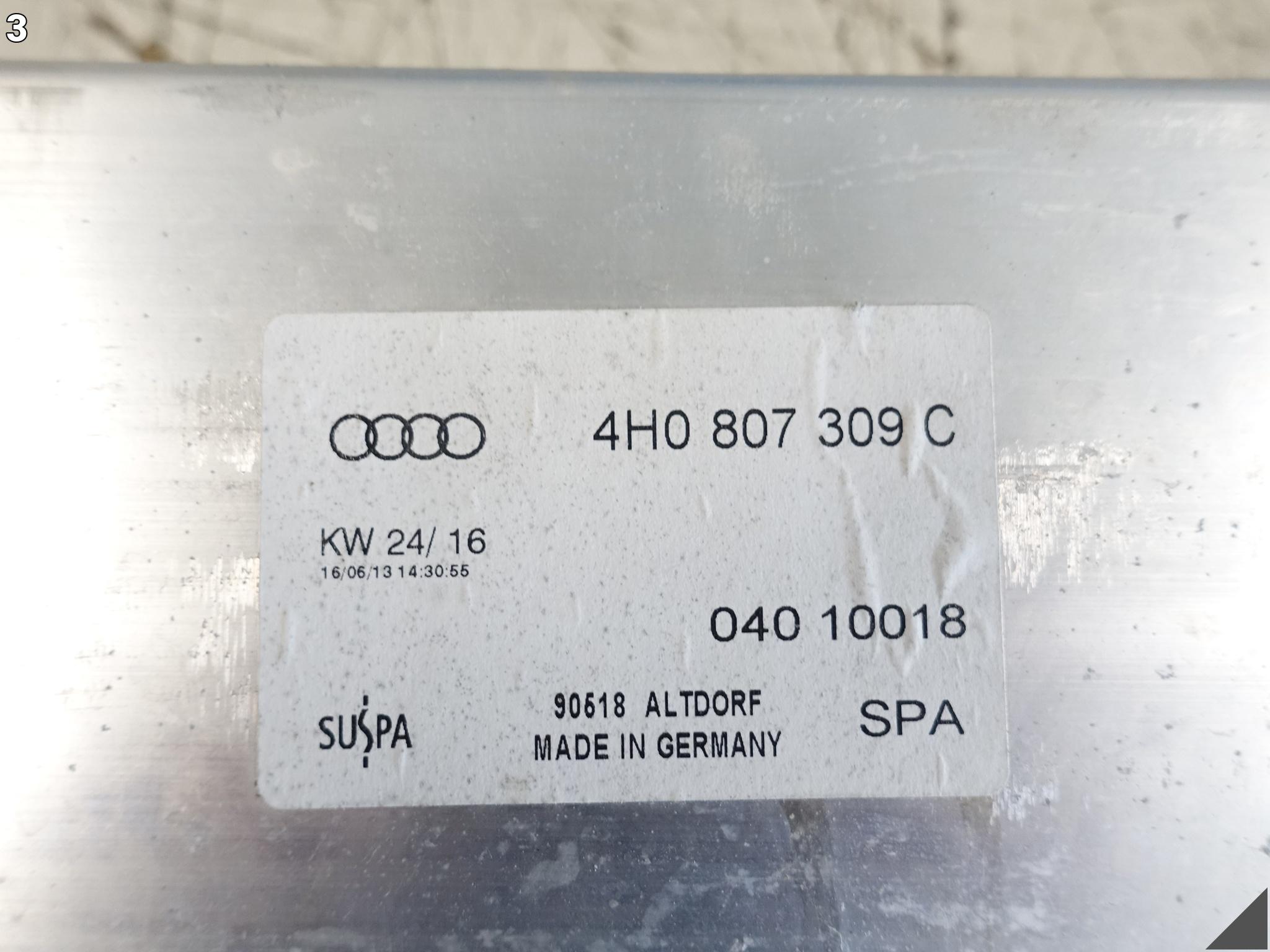 AUDI S8 A8 4H0 D4 LIFT 09-17 BELKA WZMOCNIENIE WSPORNIK W ZDERZAK TYŁ 92KM AUDI S8 A8 4H0 D4 LIFT 09-17 BELKA WZMOCNIENIE WSPORNIK W ZDERZAK TYŁ 92KM - obrazek 4