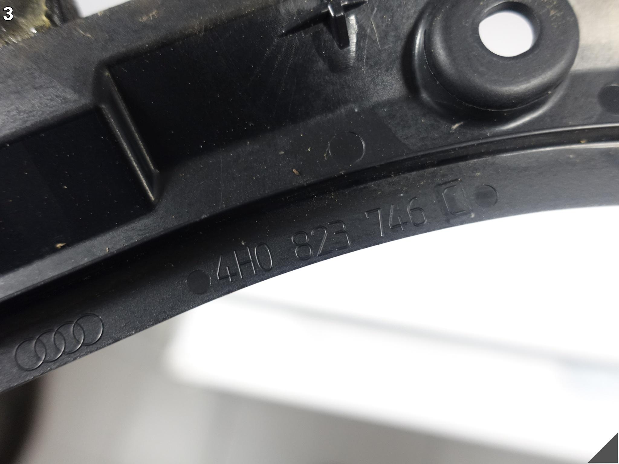 AUDI S8 A8 D4 4H0 09-17 LIFT OSŁONA MOCOWANIE BŁOTNIK KOMORA PRAWA PRZÓD AUDI S8 A8 D4 4H0 09-17 LIFT OSŁONA MOCOWANIE BŁOTNIK KOMORA PRAWA PRZÓD - obrazek 4