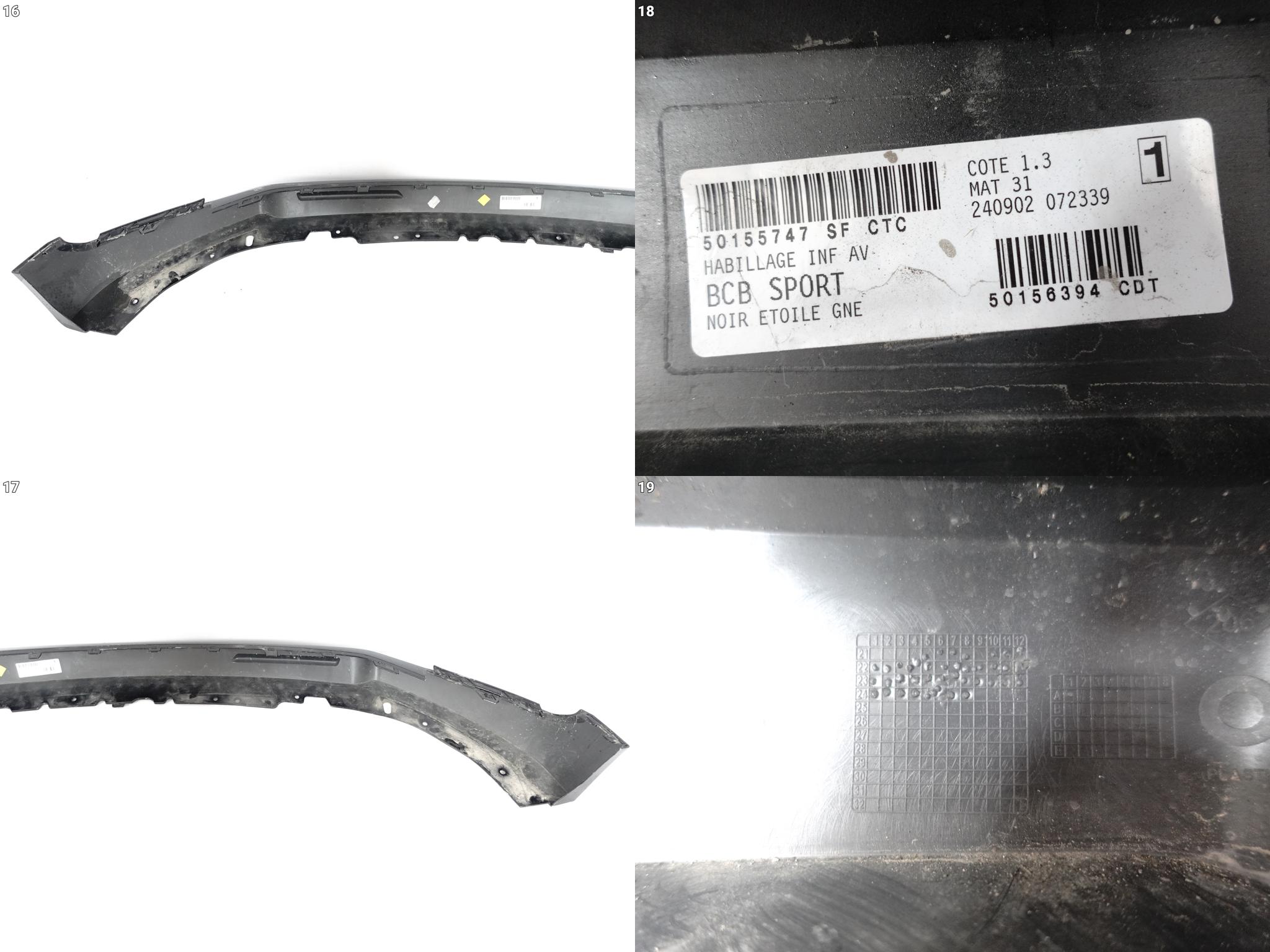RENAULT MEGANE V 5 E-TECH 22- SPOILER DOKŁADKA LISTWA W ZDERZAK PRZÓD RENAULT MEGANE V 5 E-TECH 22- SPOILER DOKŁADKA LISTWA W ZDERZAK PRZÓD - obrazek 14