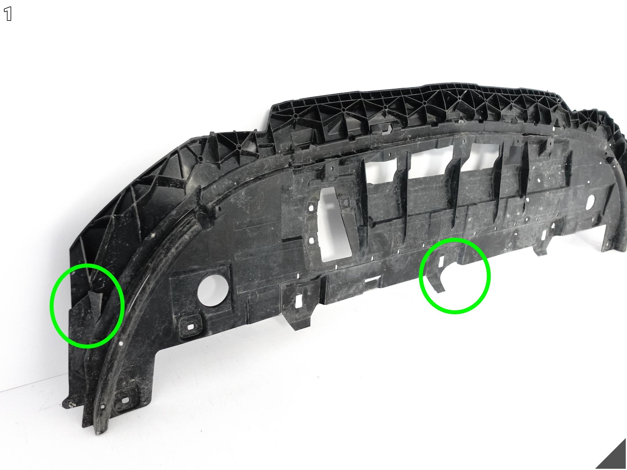 MERCEDES GLA 45 GLA45 X156 AMG 13-19 SPOILER HOKEJ PŁYTA ZDERZAK PRZÓD MERCEDES GLA 45 GLA45 X156 AMG 13-19 SPOILER HOKEJ PŁYTA ZDERZAK PRZÓD - obrazek 2