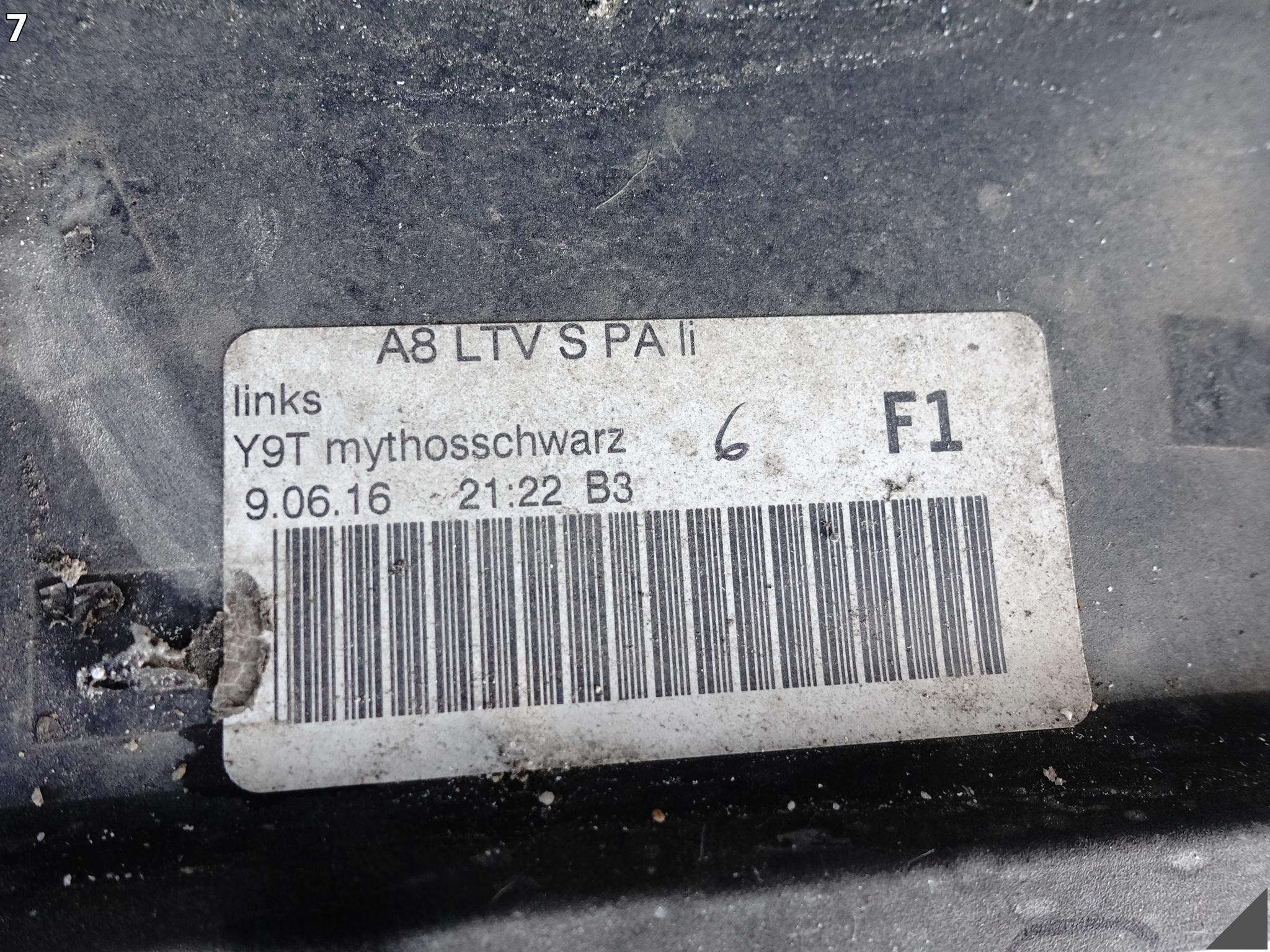 AUDI S8 PLUS 4H0 D4 LIFT 13-17 PRÓG NAKŁADKA LISTWA LEWA DEMONTAŻ Y9T LY9T AUDI S8 PLUS 4H0 D4 LIFT 13-17 PRÓG NAKŁADKA LISTWA LEWA DEMONTAŻ Y9T LY9T - obrazek 8