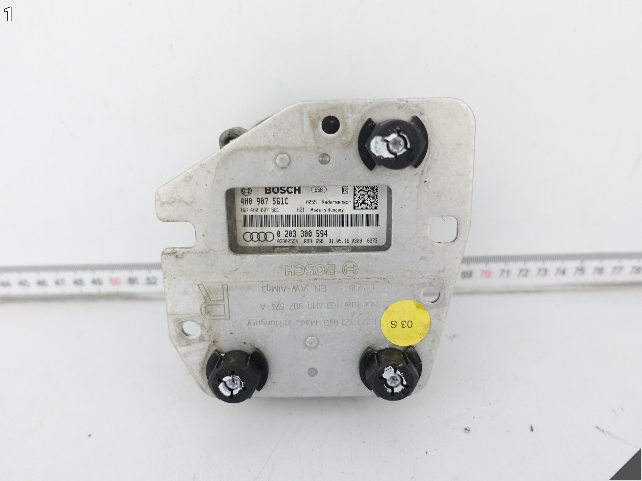 AUDI S8 PLUS A8 4H0 D4 LIFT 13-17 CZUJNIK DISTRONIC RADAR SENSOR ACC PRAWY AUDI S8 PLUS A8 4H0 D4 LIFT 13-17 CZUJNIK DISTRONIC RADAR SENSOR ACC PRAWY - obrazek 2