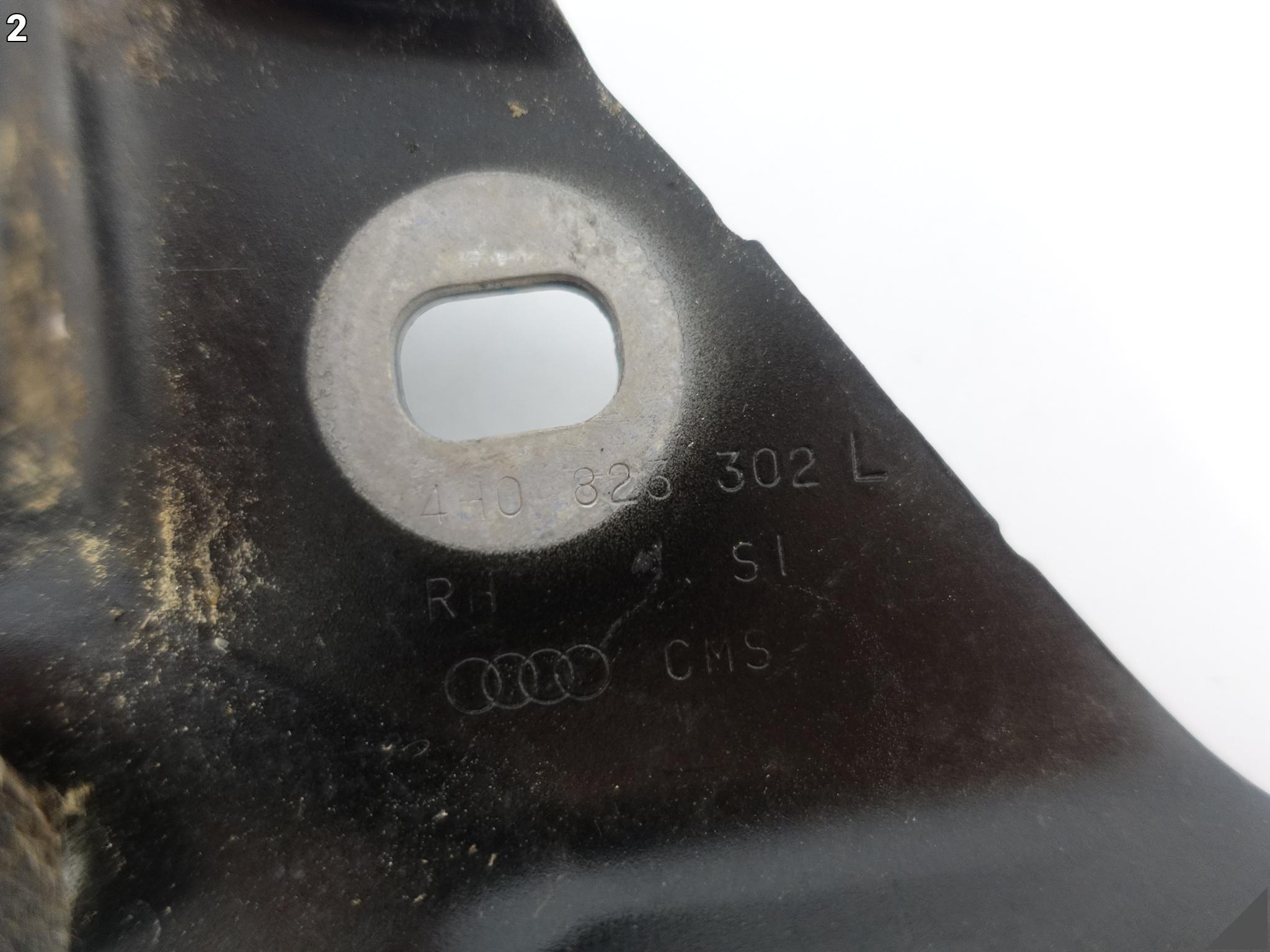 AUDI A8 S8 4H0 D4 LIFT 09-17 ZAWIAS MASKI POKRYWY SILNIKA PRAWY PRZÓD LY9T AUDI A8 S8 4H0 D4 LIFT 09-17 ZAWIAS MASKI POKRYWY SILNIKA PRAWY PRZÓD LY9T - obrazek 3
