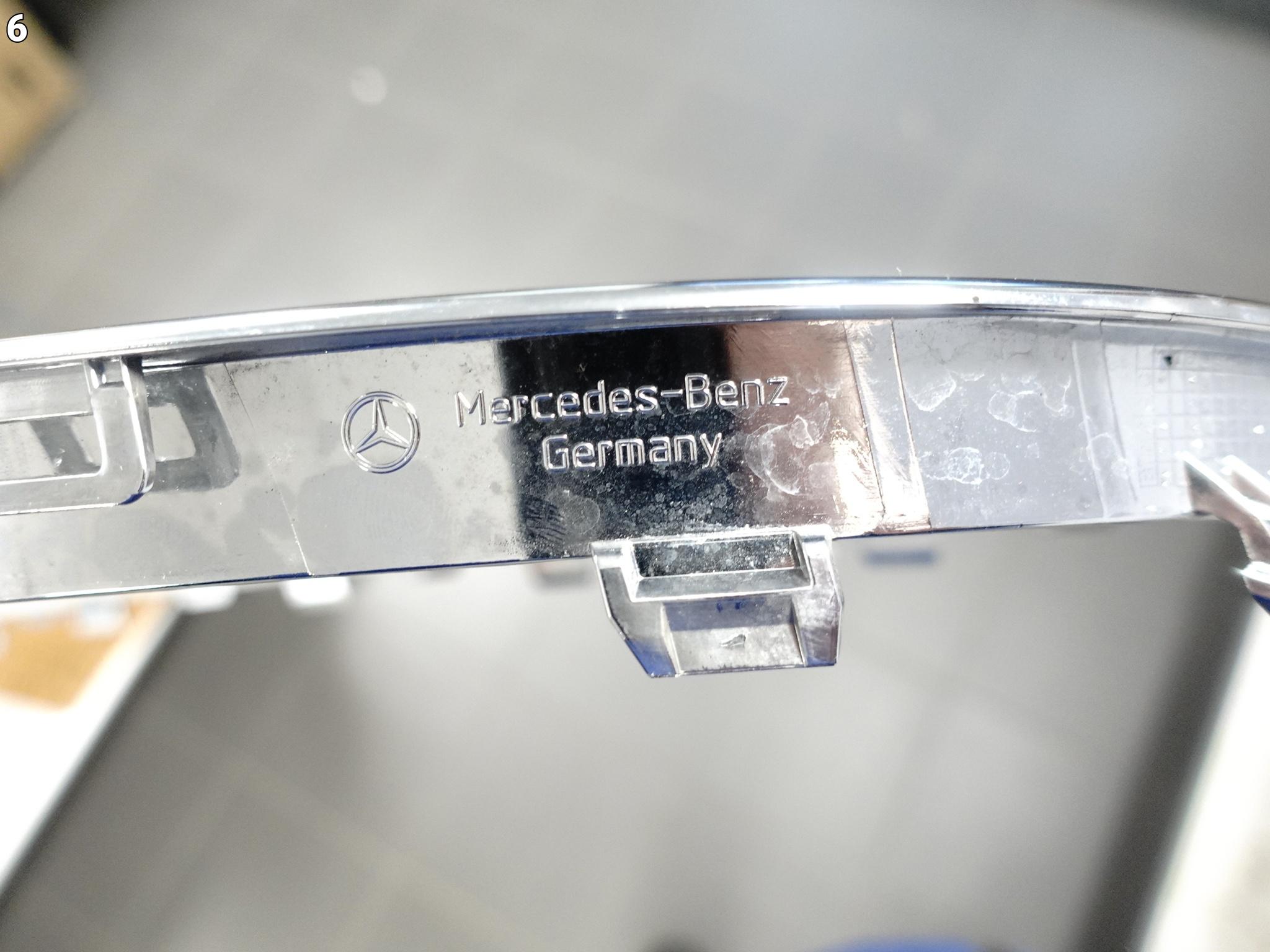 MERCEDES S-KLASA COUPE AMG C217 A217 14- 20 GRILL ATRAPA RAMKA CHROM PRZÓD MERCEDES S-KLASA COUPE AMG C217 A217 14- 20 GRILL ATRAPA RAMKA CHROM PRZÓD - obrazek 7