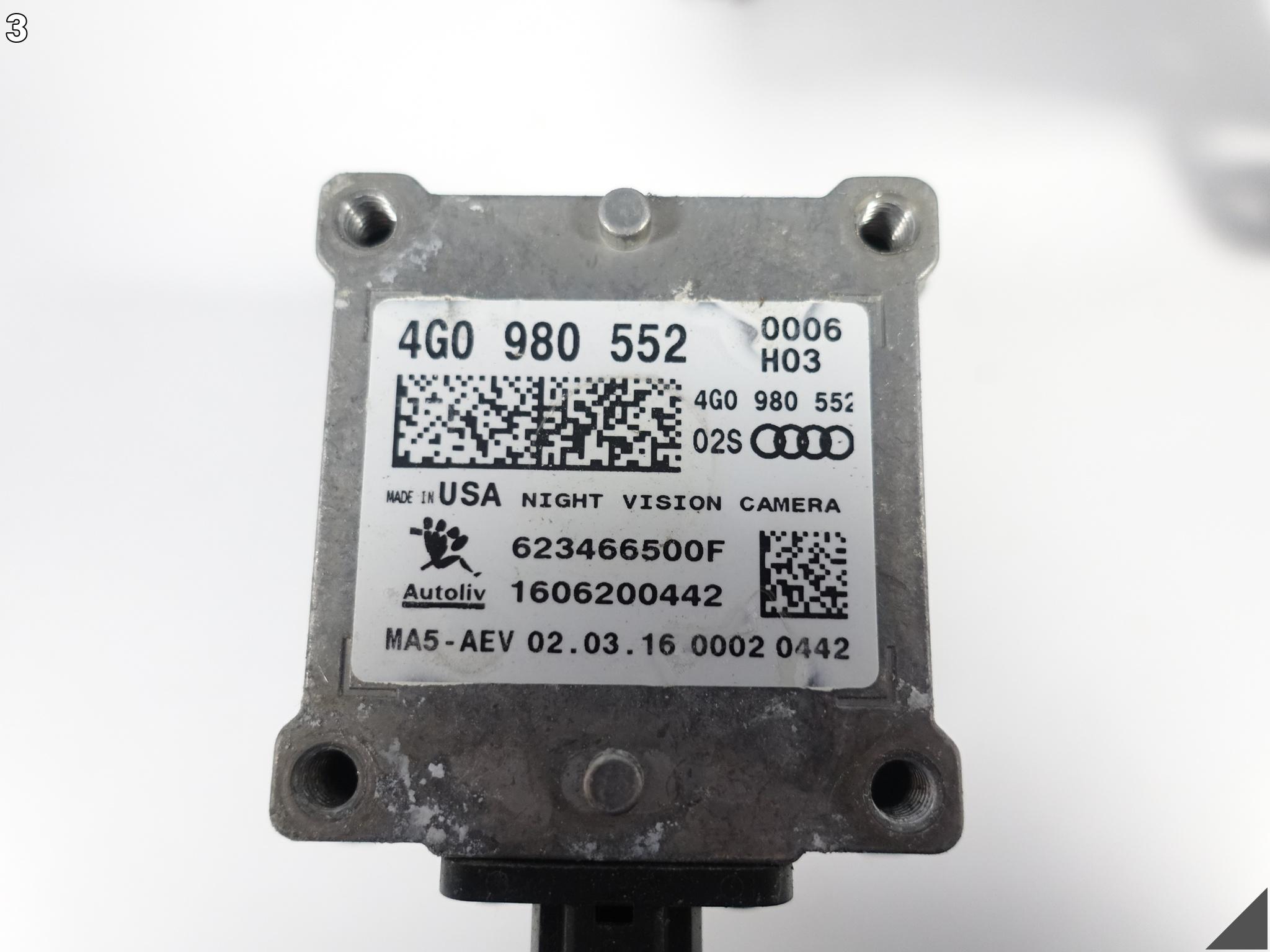 AUDI S8 A8 4H0 D4 A7 S7 RS7 4G8 A6 S6 RS6 4G0 Q7 4M0 KAMERA NIGHT VISION AUDI S8 A8 4H0 D4 A7 S7 RS7 4G8 A6 S6 RS6 4G0 Q7 4M0 KAMERA NIGHT VISION - obrazek 4