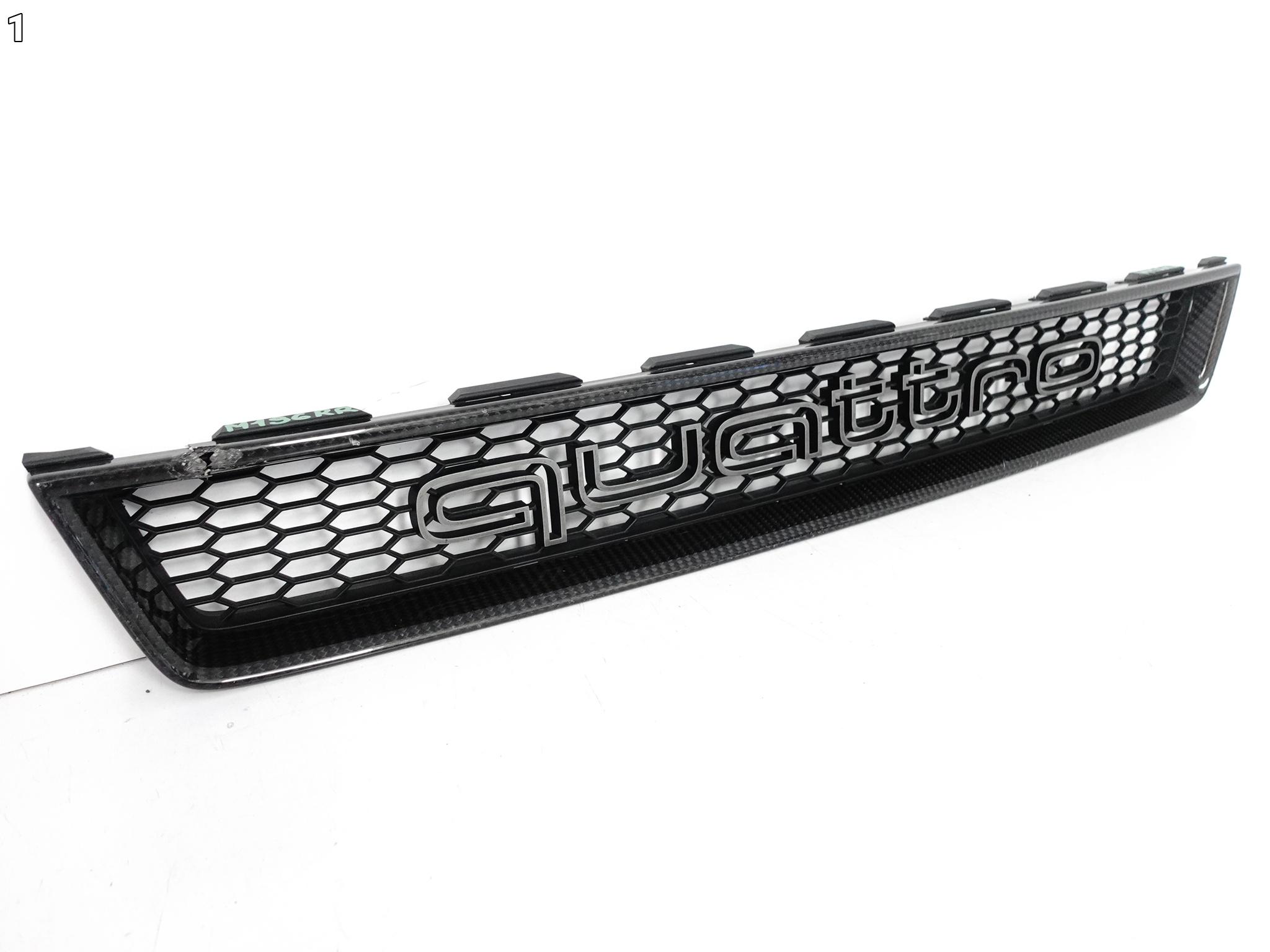 AUDI RS6 4G0 C7 LIFT 14-18 CARBON KRATKA RAMKA ATRAPA GRILL W ZDERZAK PRZÓD AUDI RS6 4G0 C7 LIFT 14-18 CARBON KRATKA RAMKA ATRAPA GRILL W ZDERZAK PRZÓD - obrazek 2
