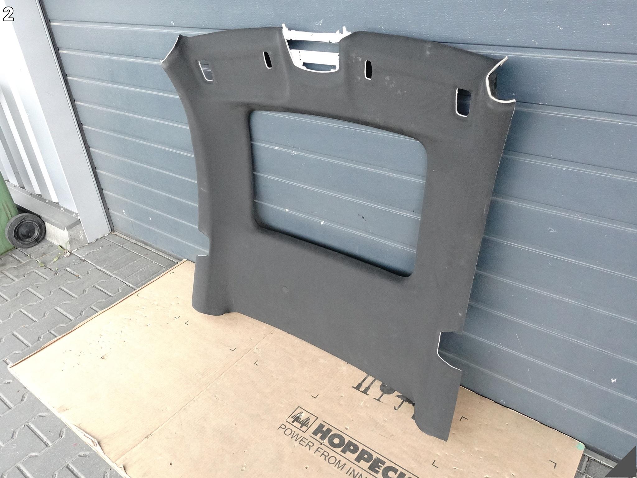 PORSCHE 911 992 20- PODSUFITKA TAPICERKA Z OTWOREM NA SZYBERDACH CZARNA PORSCHE 911 992 20- PODSUFITKA TAPICERKA Z OTWOREM NA SZYBERDACH CZARNA - obrazek 3