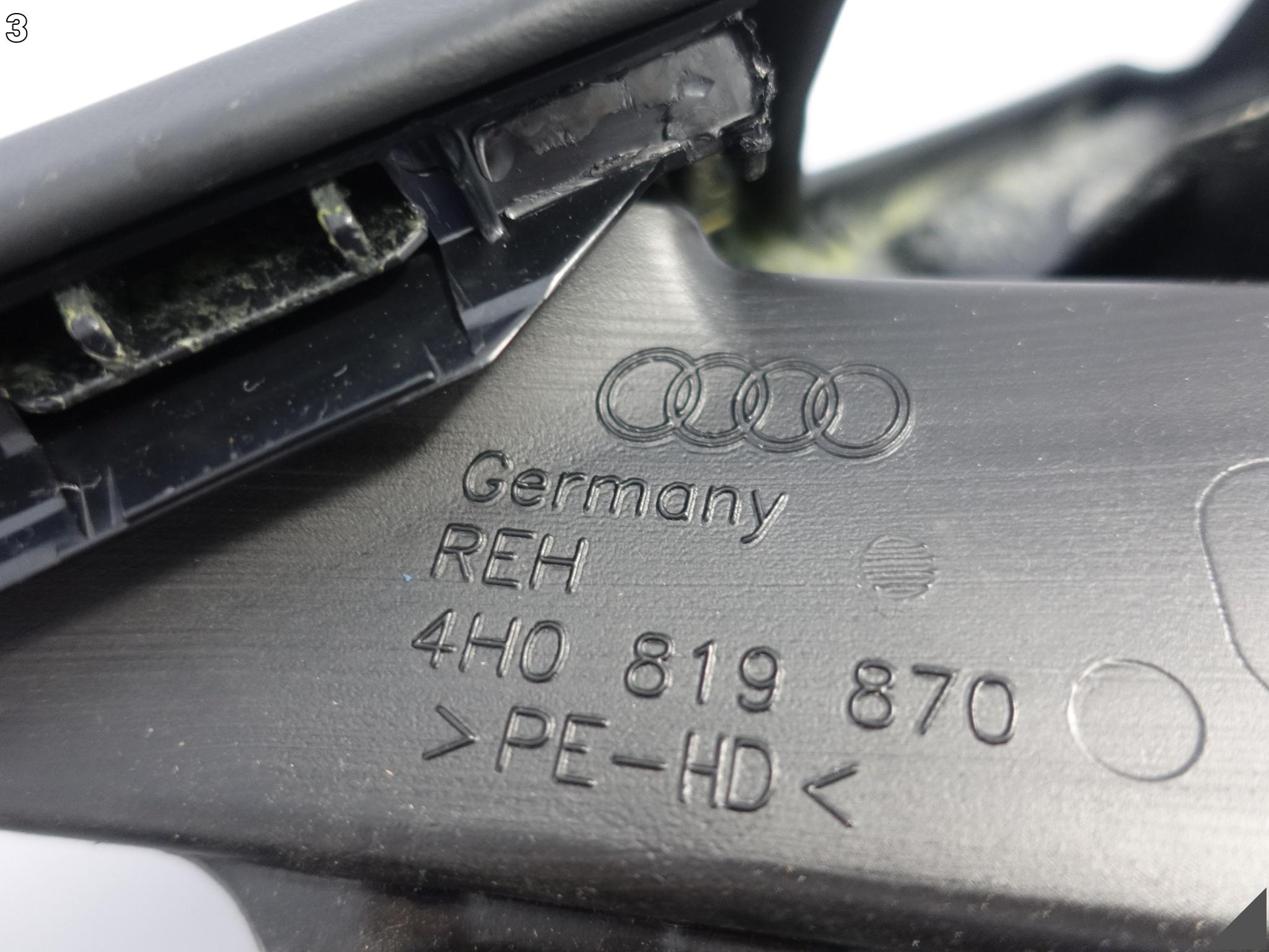 AUDI S8 A8 4H0 D4 LIFT 13-17 TAPICERKA BOCZEK PRZÓD PRAWA ALCANTARA VALCONA AUDI S8 A8 4H0 D4 LIFT 13-17 TAPICERKA BOCZEK PRZÓD PRAWA ALCANTARA VALCONA - obrazek 4