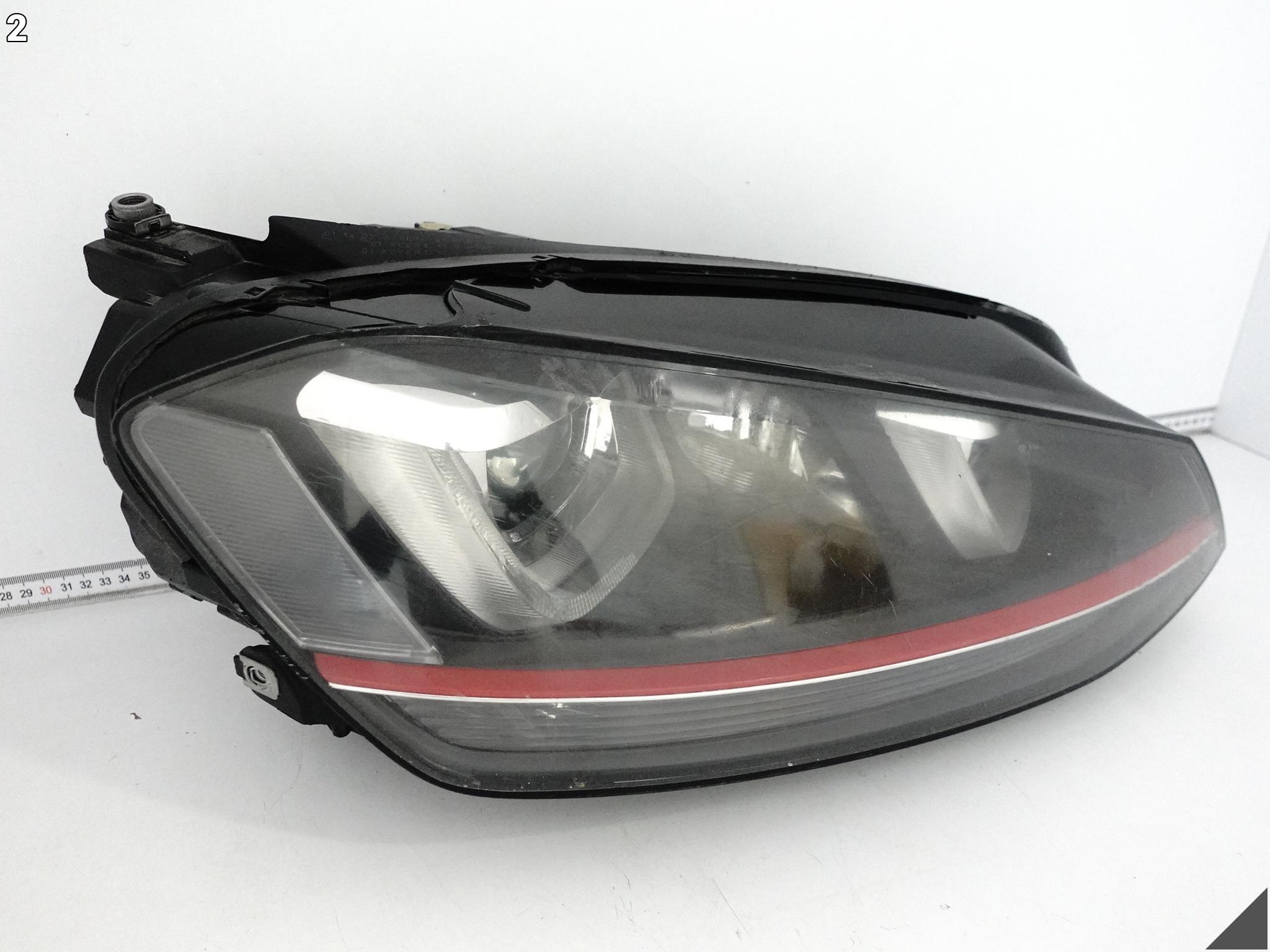 VW GOLF 7 VII GTI 5G1 5G0 12-16 LAMPA XENON + LED PRAWA PRZÓD EUROPA VW GOLF 7 VII GTI 5G1 5G0 12-16 LAMPA XENON + LED PRAWA PRZÓD EUROPA - obrazek 3