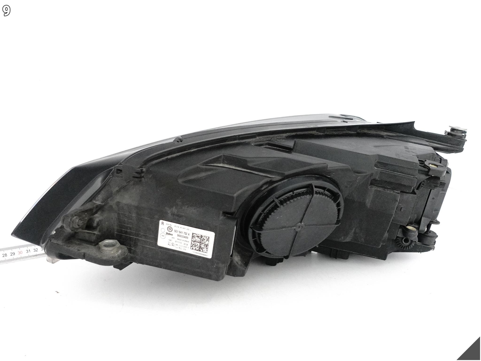 VW GOLF 7 VII GTI 5G1 5G0 12-16 LAMPA XENON + LED PRAWA PRZÓD EUROPA VW GOLF 7 VII GTI 5G1 5G0 12-16 LAMPA XENON + LED PRAWA PRZÓD EUROPA - obrazek 10