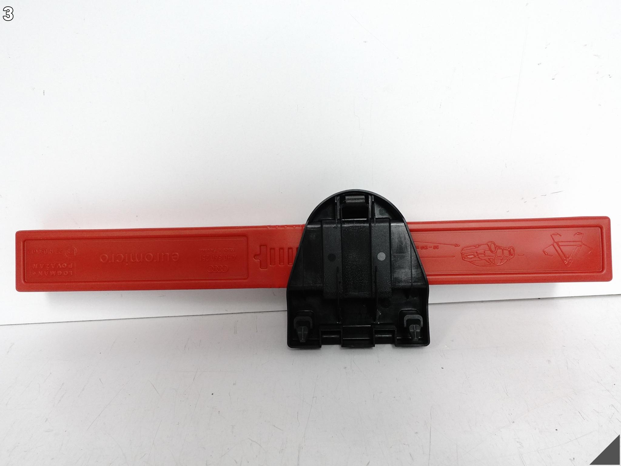 AUDI S8 A8 4H0 D4 LIFT 13-17 UCHWYT MOCOWANIE + TRÓJKĄT OSTRZEGAWCZY AUDI S8 A8 4H0 D4 LIFT 13-17 UCHWYT MOCOWANIE + TRÓJKĄT OSTRZEGAWCZY - obrazek 4