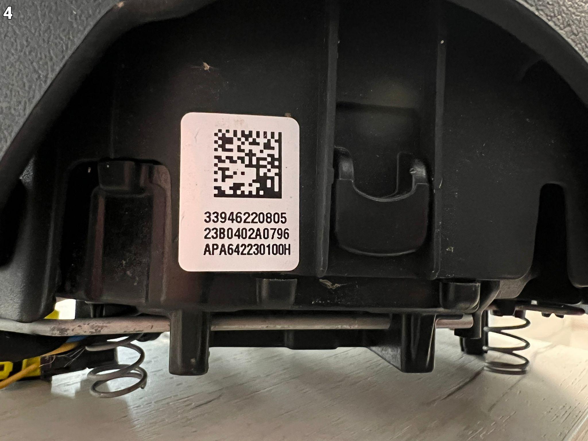 MINI F54 F55 F56 F57 13-24 AIRBAG PODUSZKA PODUCHA POWIETRZNA KIEROWNICA MINI F54 F55 F56 F57 13-24 AIRBAG PODUSZKA PODUCHA POWIETRZNA KIEROWNICA - obrazek 5