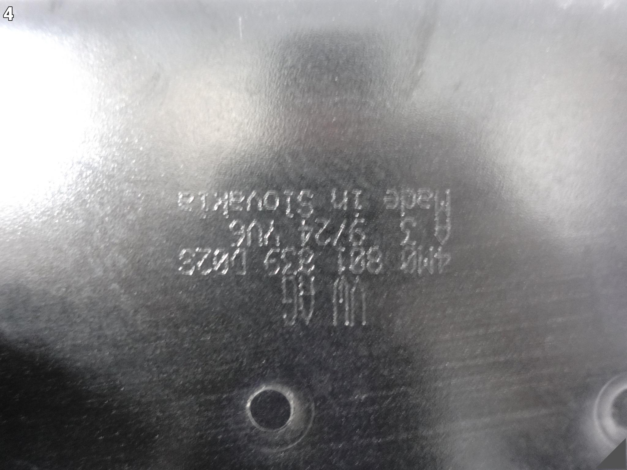 LAMBORGHINI URUS 4ML 18- OSŁONA PODWOZIA PODŁOGA PŁYTA TYŁ 4M0801839D LAMBORGHINI URUS 4ML 18- OSŁONA PODWOZIA PODŁOGA PŁYTA TYŁ 4M0801839D - obrazek 5
