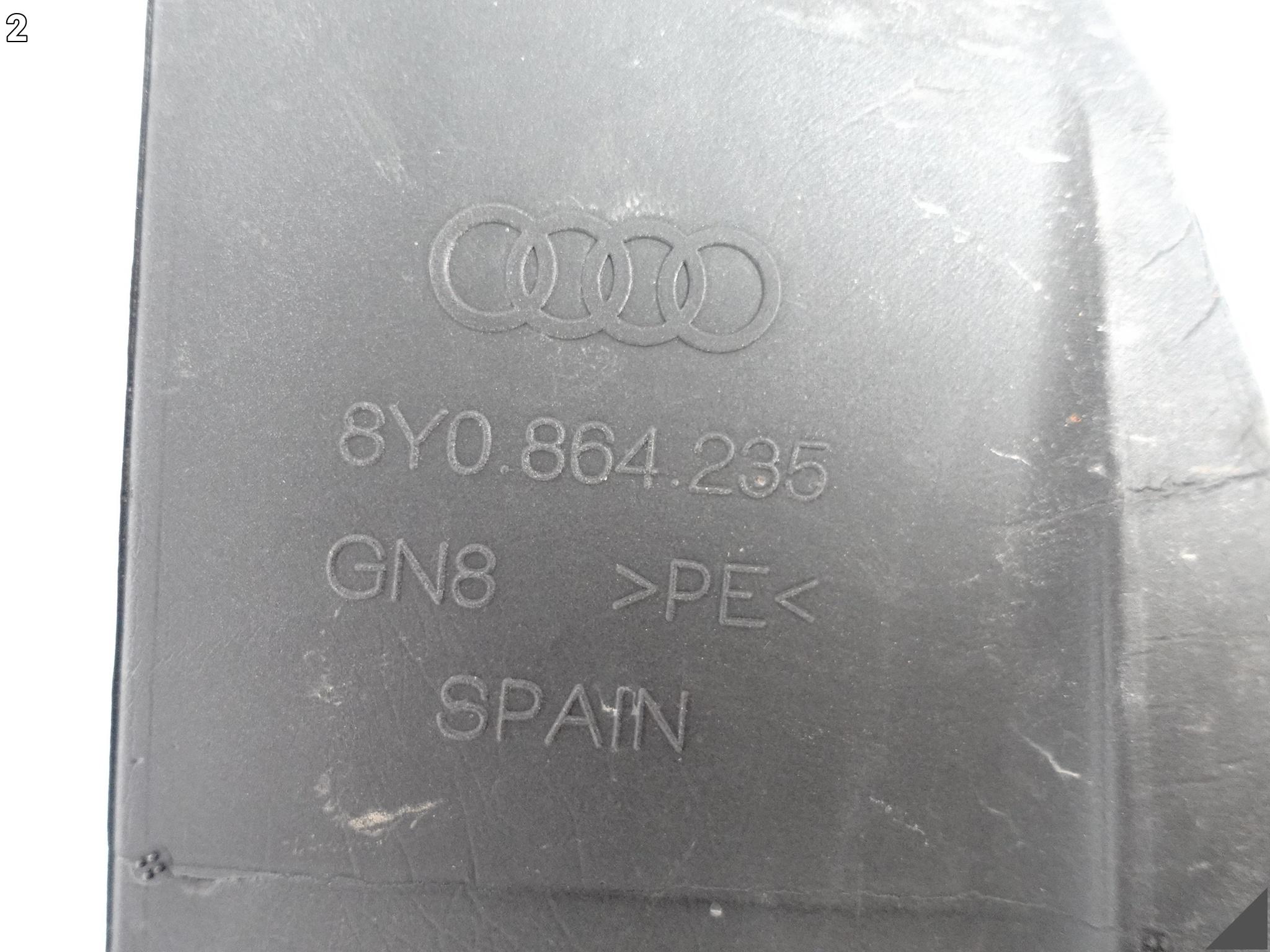 AUDI A3 S3 8Y0 20- OSŁONA WYGŁUSZENIE BŁOTNIKA LEWEGO PRZÓD 8Y0864235 AUDI A3 S3 8Y0 20- OSŁONA WYGŁUSZENIE BŁOTNIKA LEWEGO PRZÓD 8Y0864235 - obrazek 3