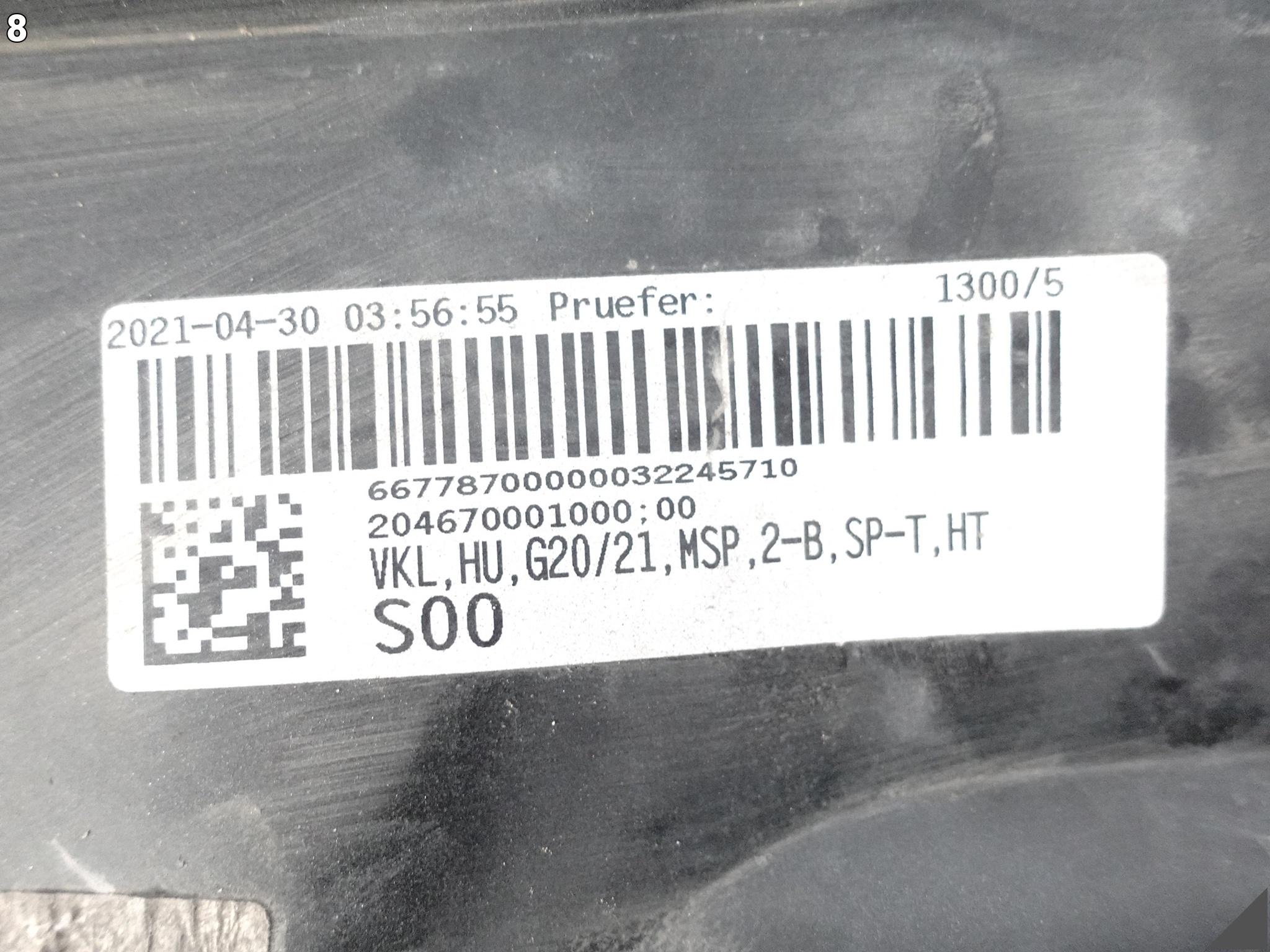 BMW 3 G20 G21 M-PAKIET 18-22 SPOILER DYFUZOR DOKŁADKA W ZDERZAK TYŁ 8069390 BMW 3 G20 G21 M-PAKIET 18-22 SPOILER DYFUZOR DOKŁADKA W ZDERZAK TYŁ 8069390 - obrazek 9