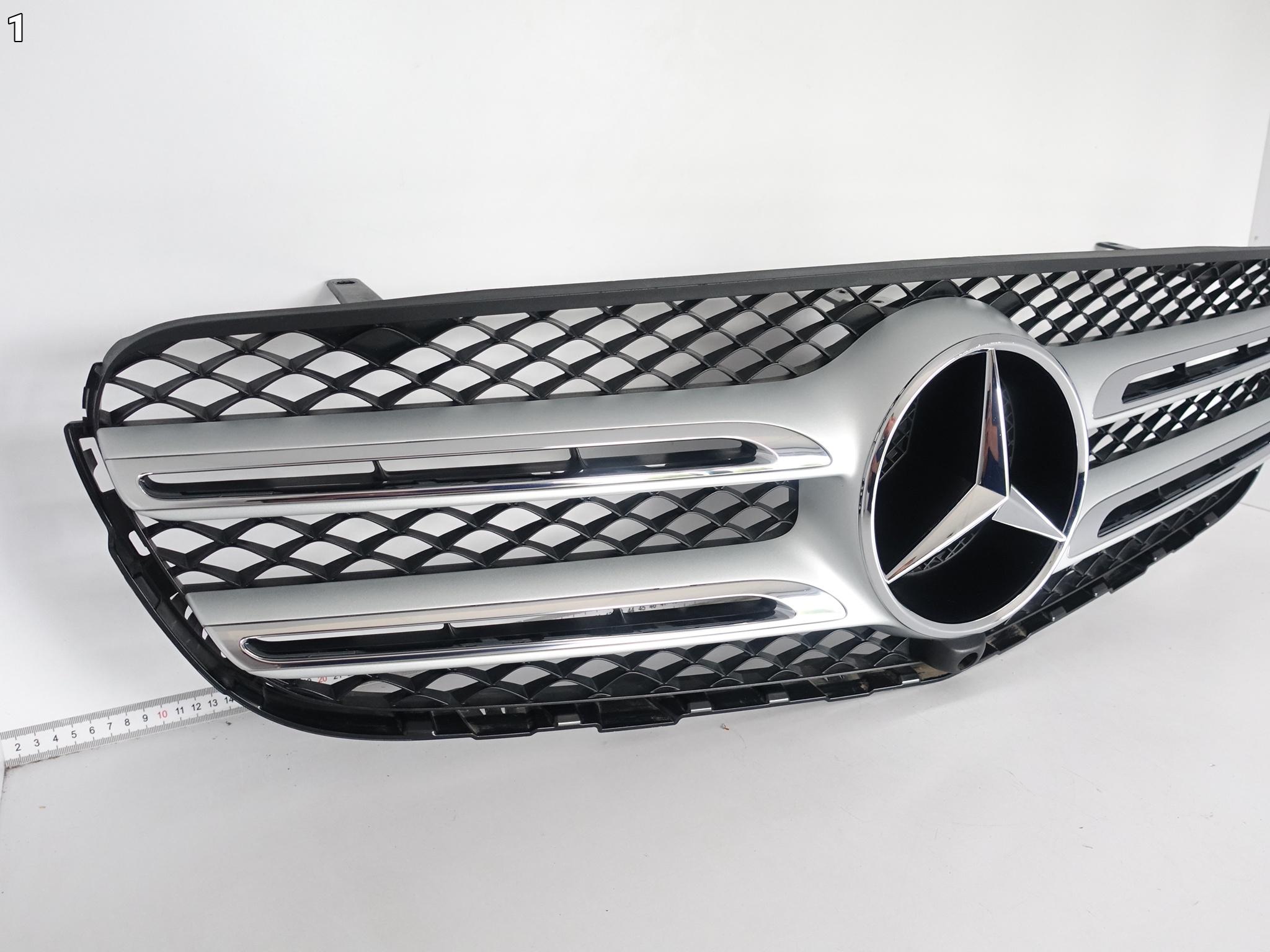 MERCEDES GLC X253 C253 AMG 15-19 GRILL ATRAPA KRATKA W ZDERZAK PRZÓD MERCEDES GLC X253 C253 AMG 15-19 GRILL ATRAPA KRATKA W ZDERZAK PRZÓD - obrazek 2